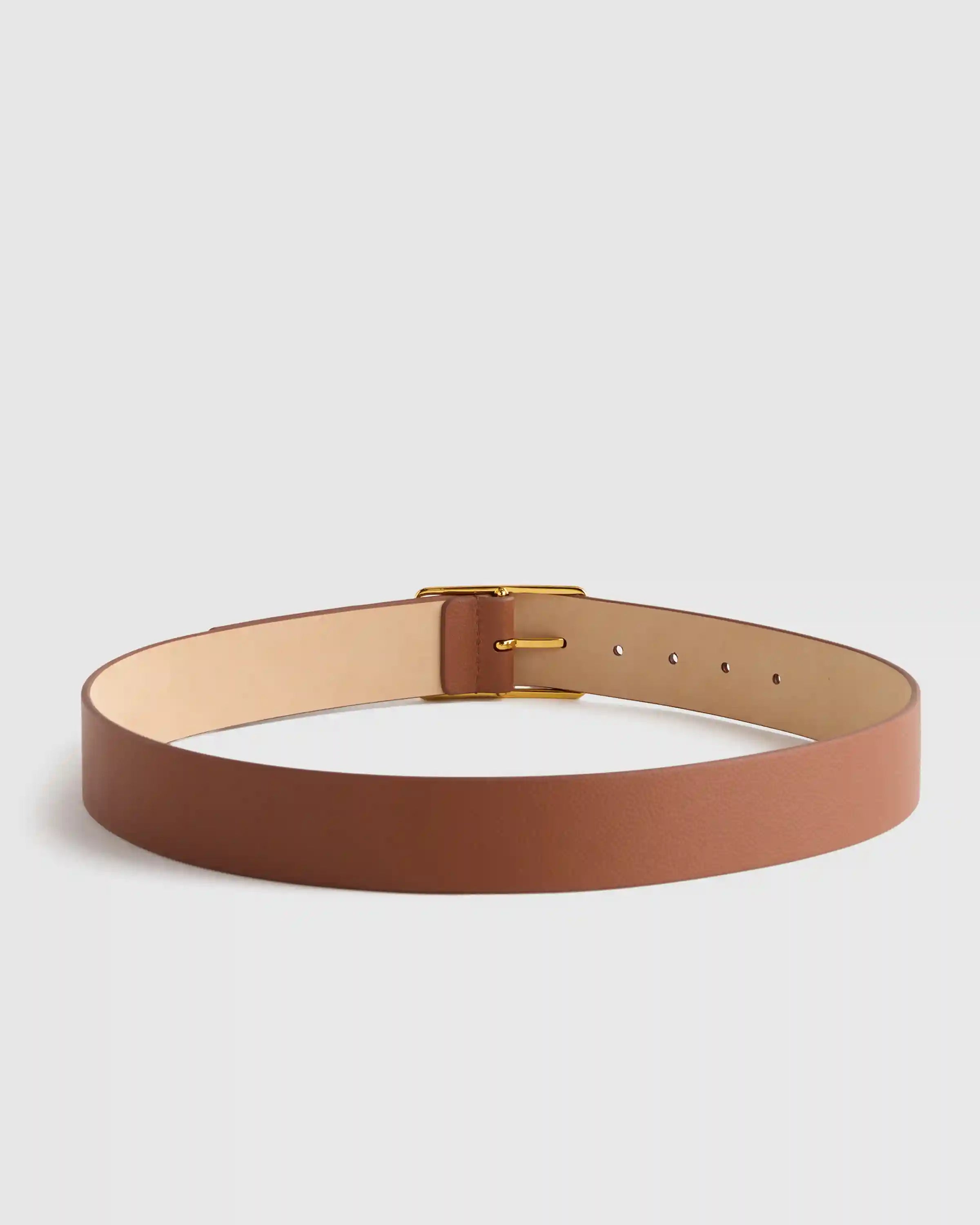 Siena Rectangle European Leather Belt