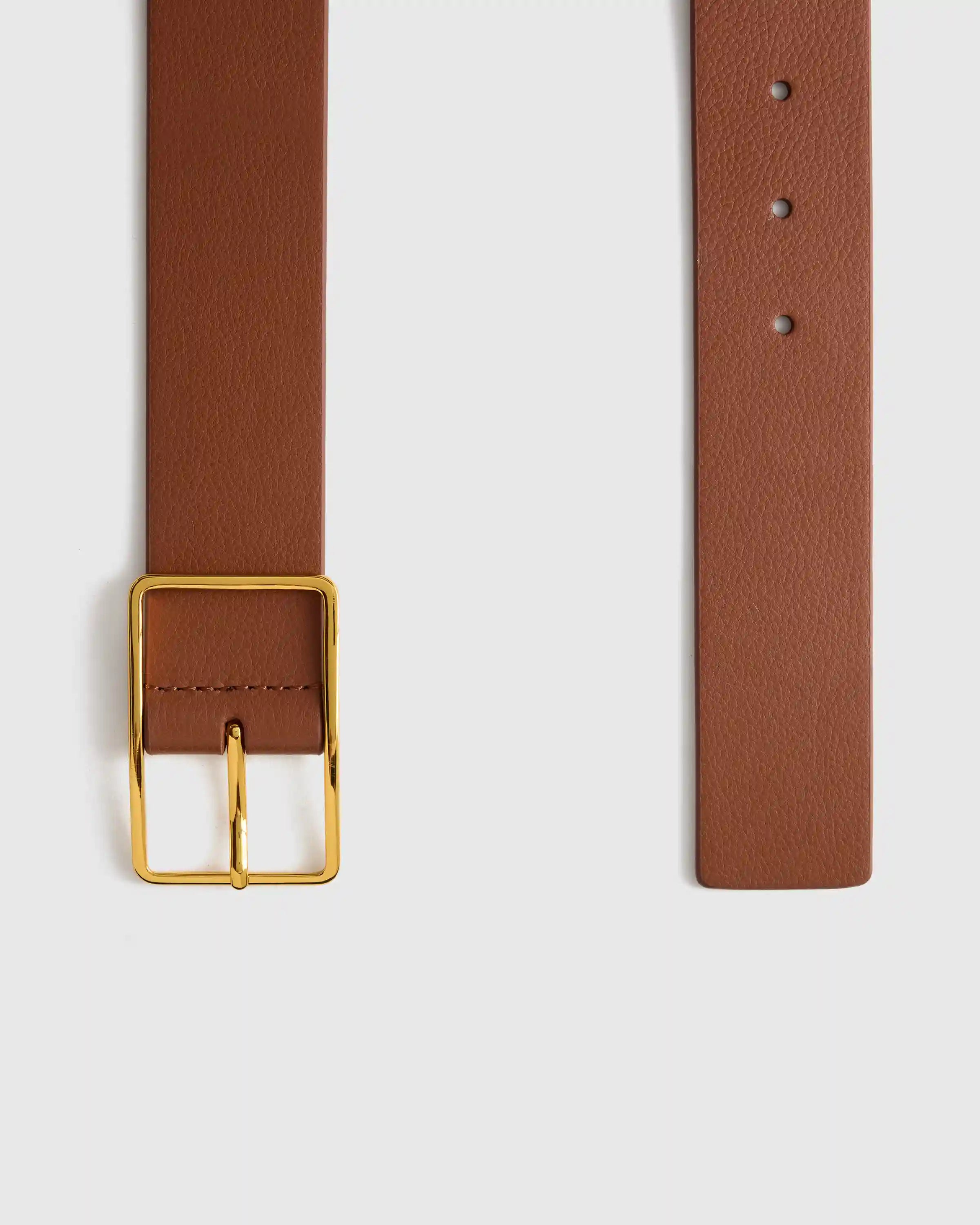 Siena Rectangle European Leather Belt