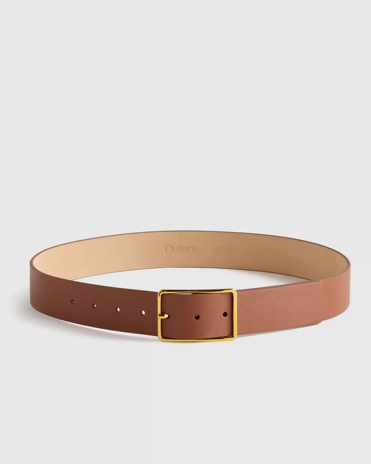 Siena Rectangle European Leather Belt