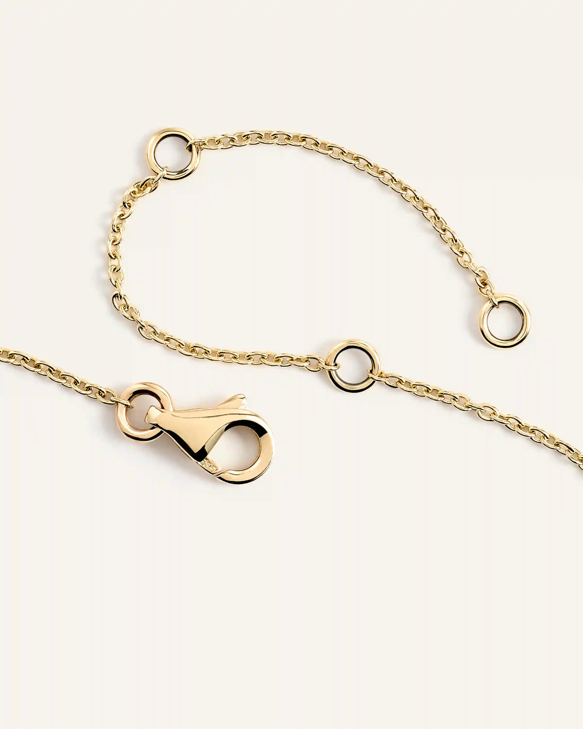 14K Gold Birthstone Solitaire Bezel Bracelet