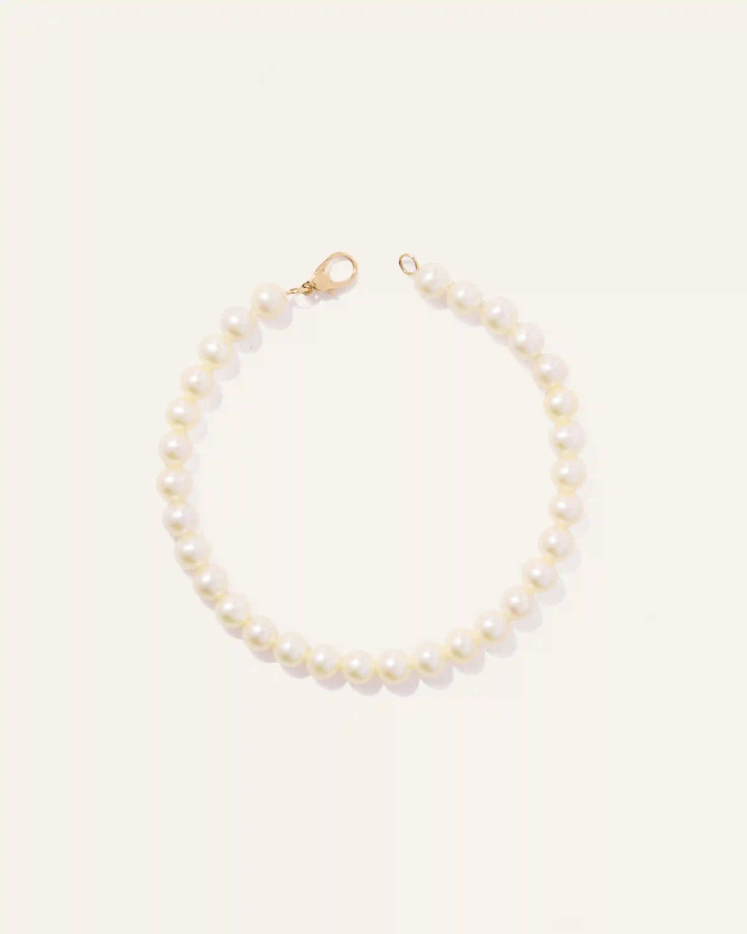 14k Gold Freshwater Cultured Pearl Bracelet