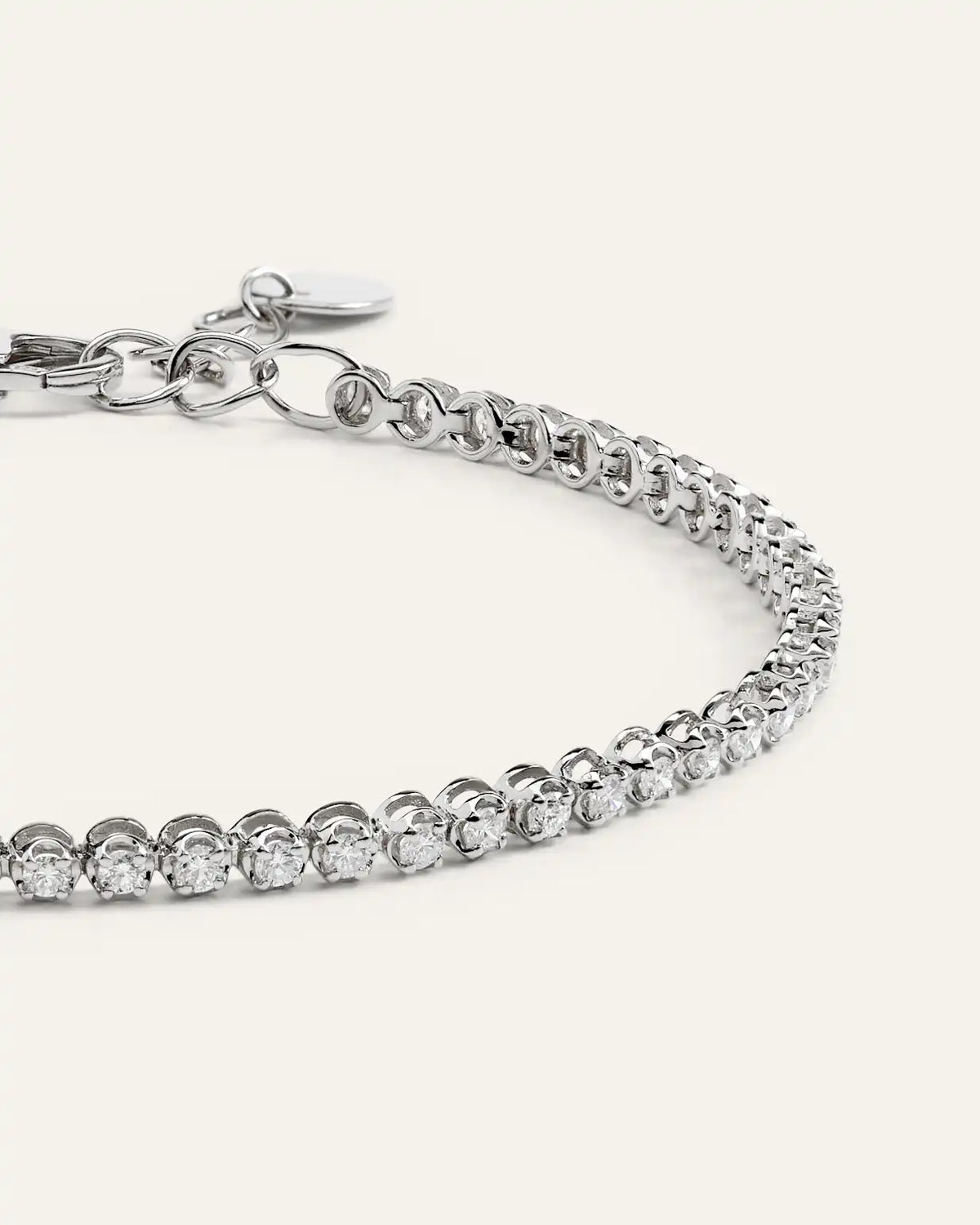 14K Gold Diamond Petite Tennis Bracelet - 1ctw