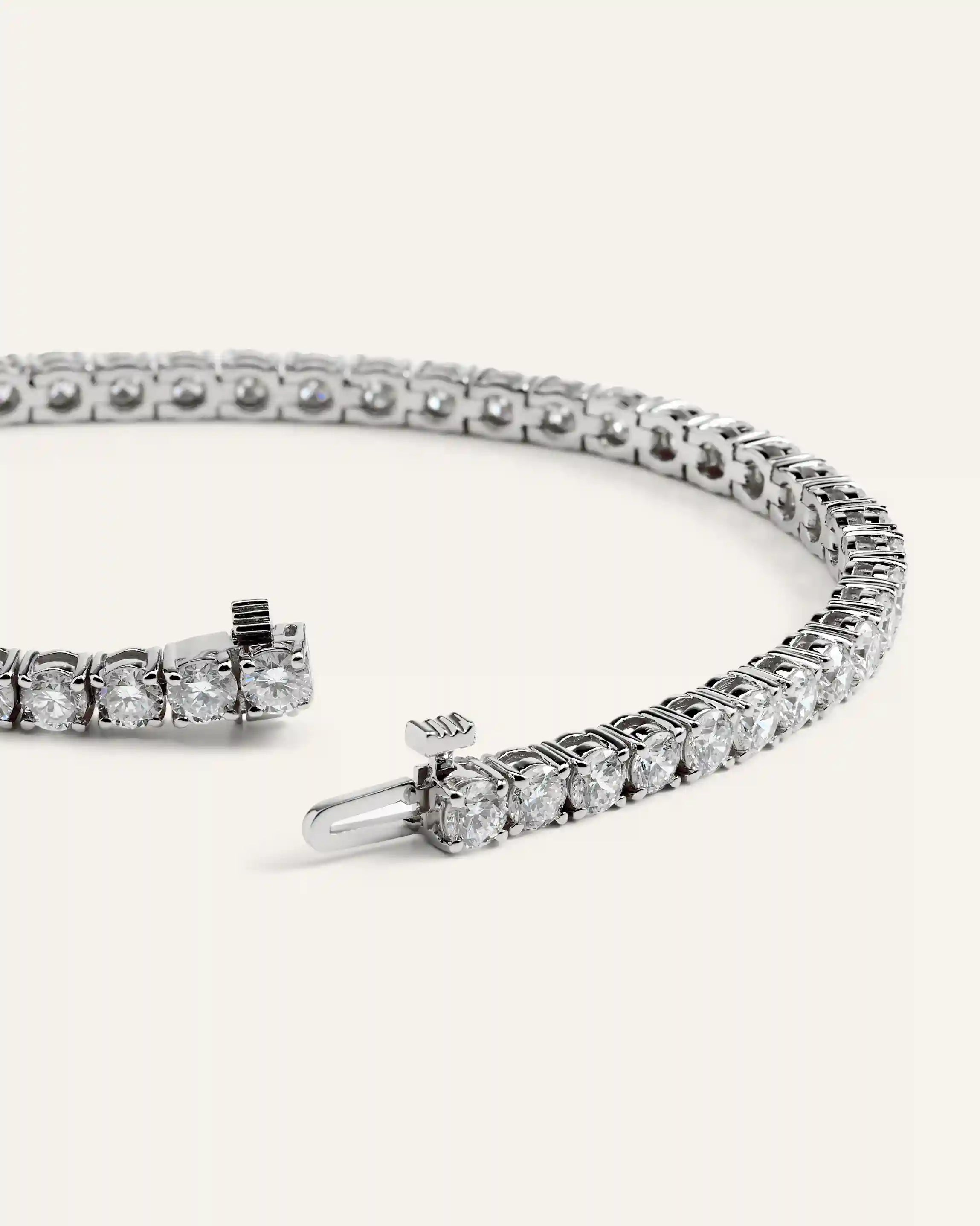14K Gold Diamond Petite Tennis Bracelet - 1ctw