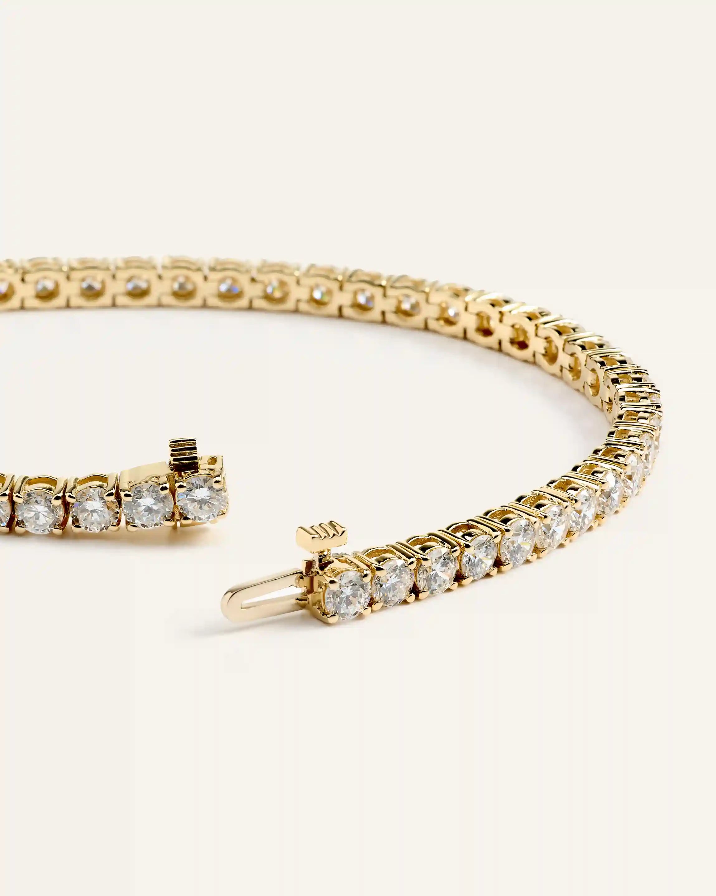 14K Gold Diamond Petite Tennis Bracelet - 1ctw