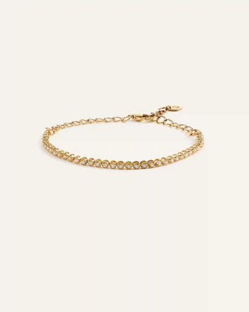 14K Gold Diamond Petite Tennis Bracelet - 0.50ctw