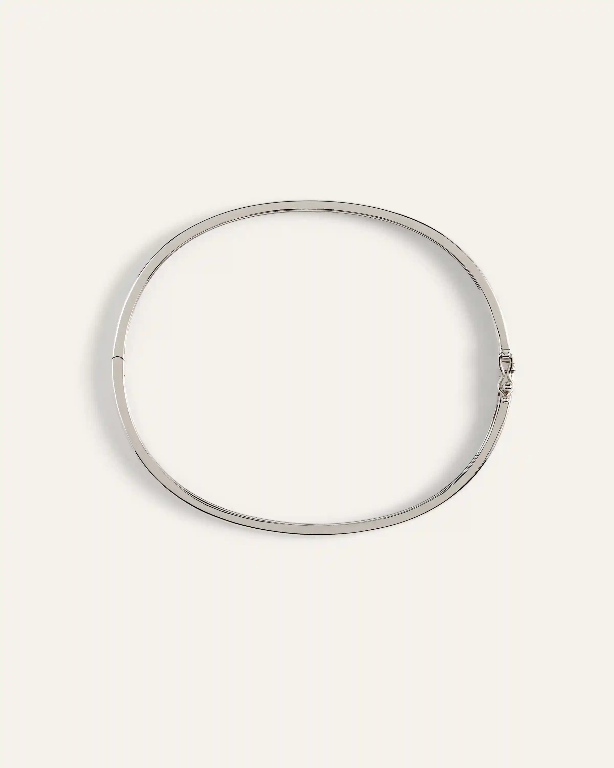 14K Gold Bold Bangle