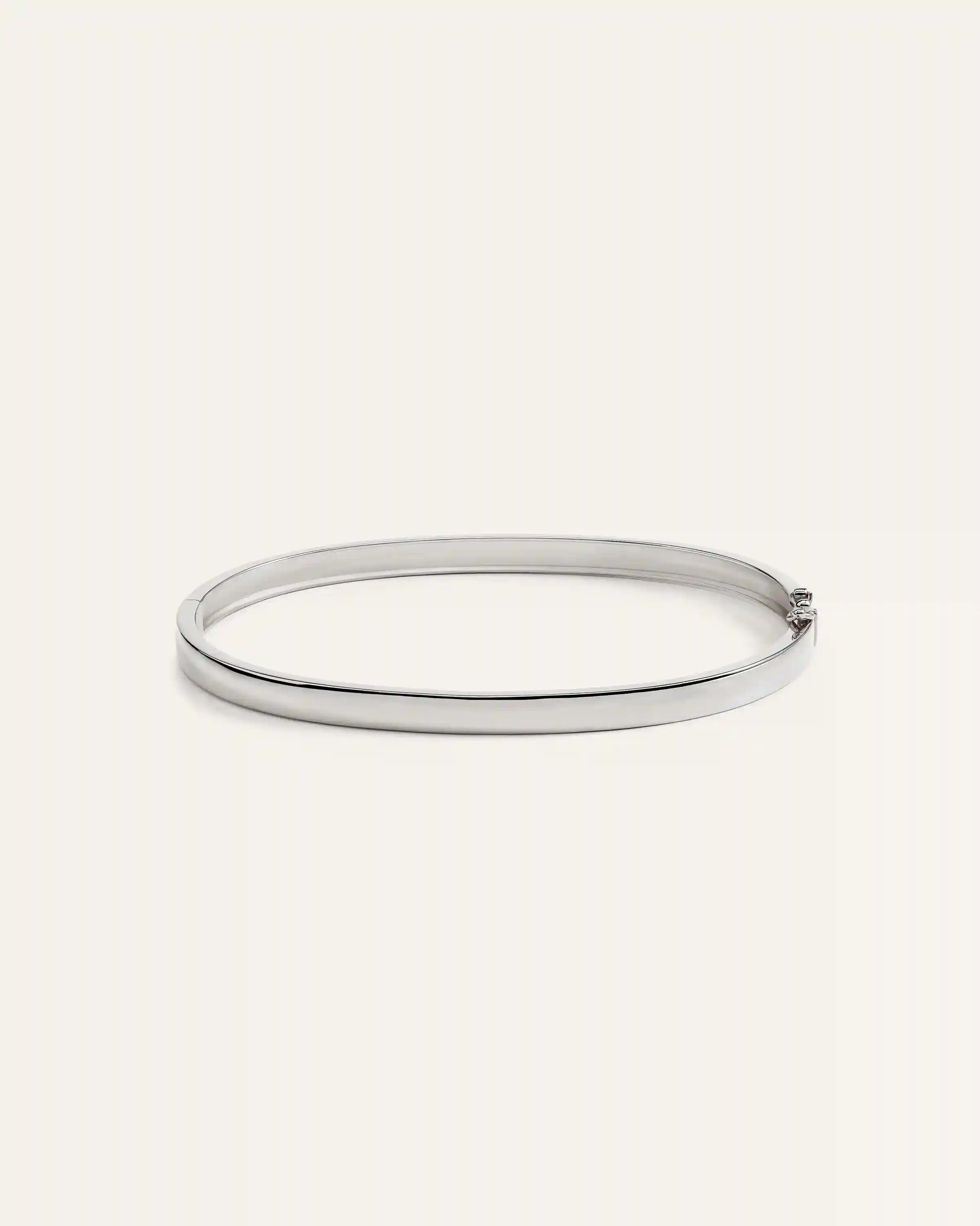 14K Gold Bold Bangle