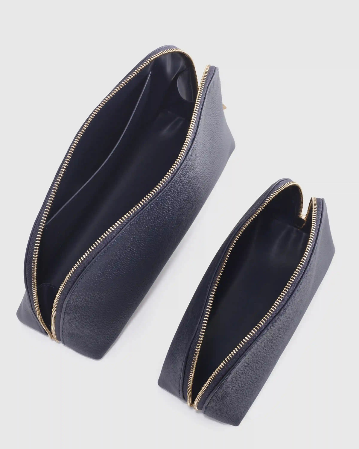Italian Leather Pouch Travel Set