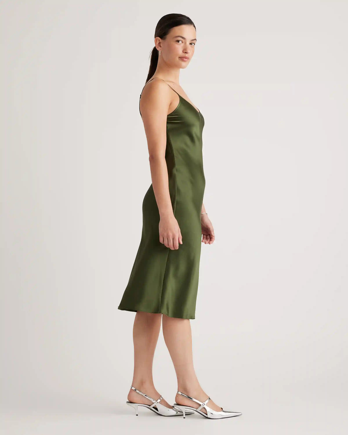 100% Washable Silk Slip Dress