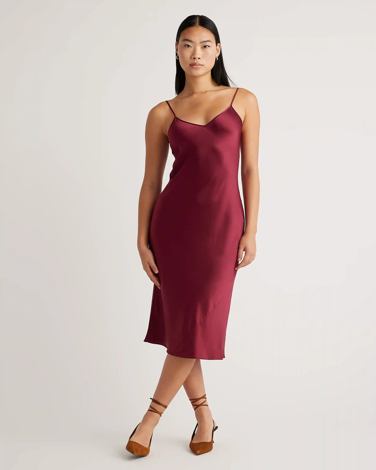 100% Washable Silk Slip Dress