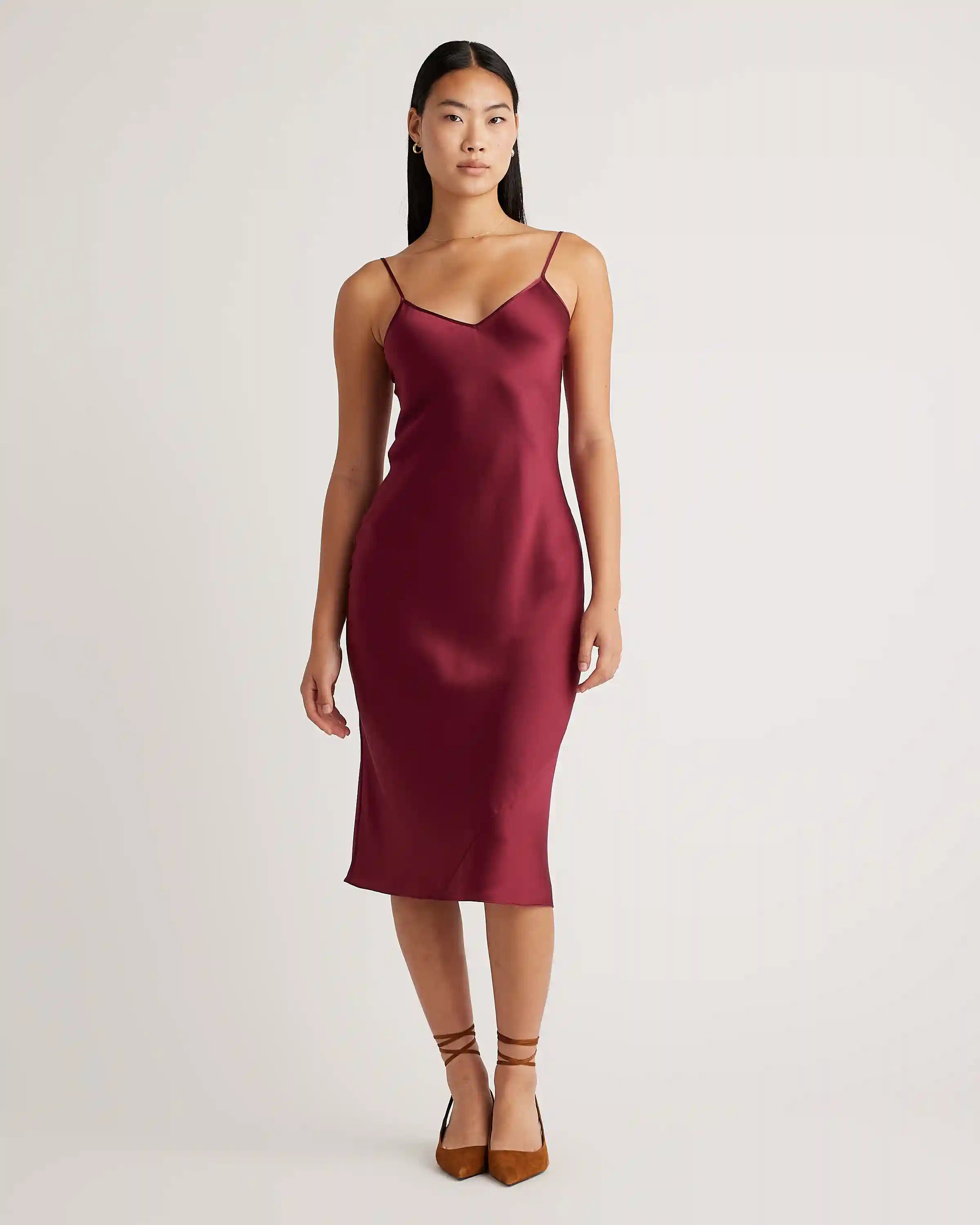 100% Washable Silk Slip Dress