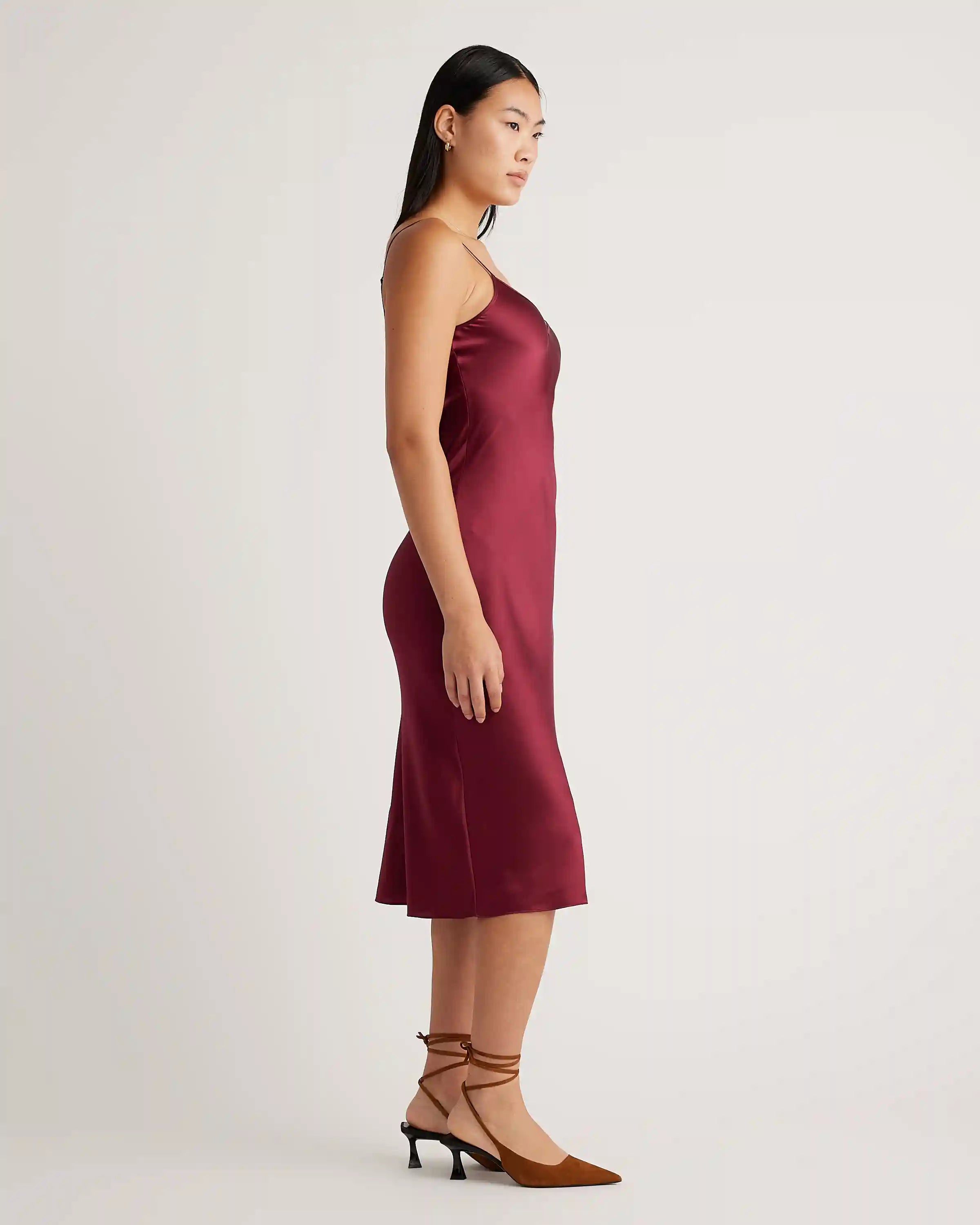 100% Washable Silk Slip Dress