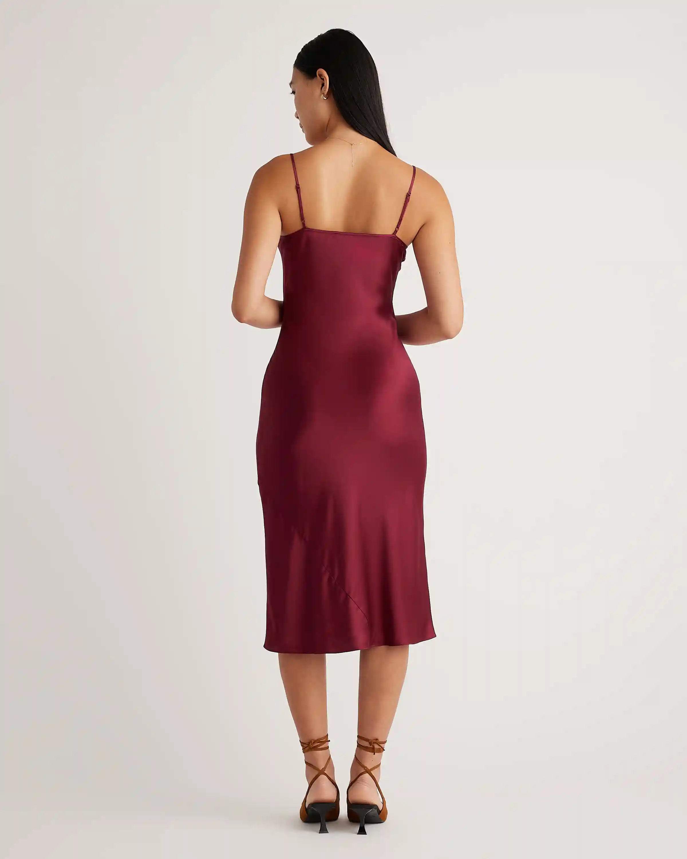 100% Washable Silk Slip Dress