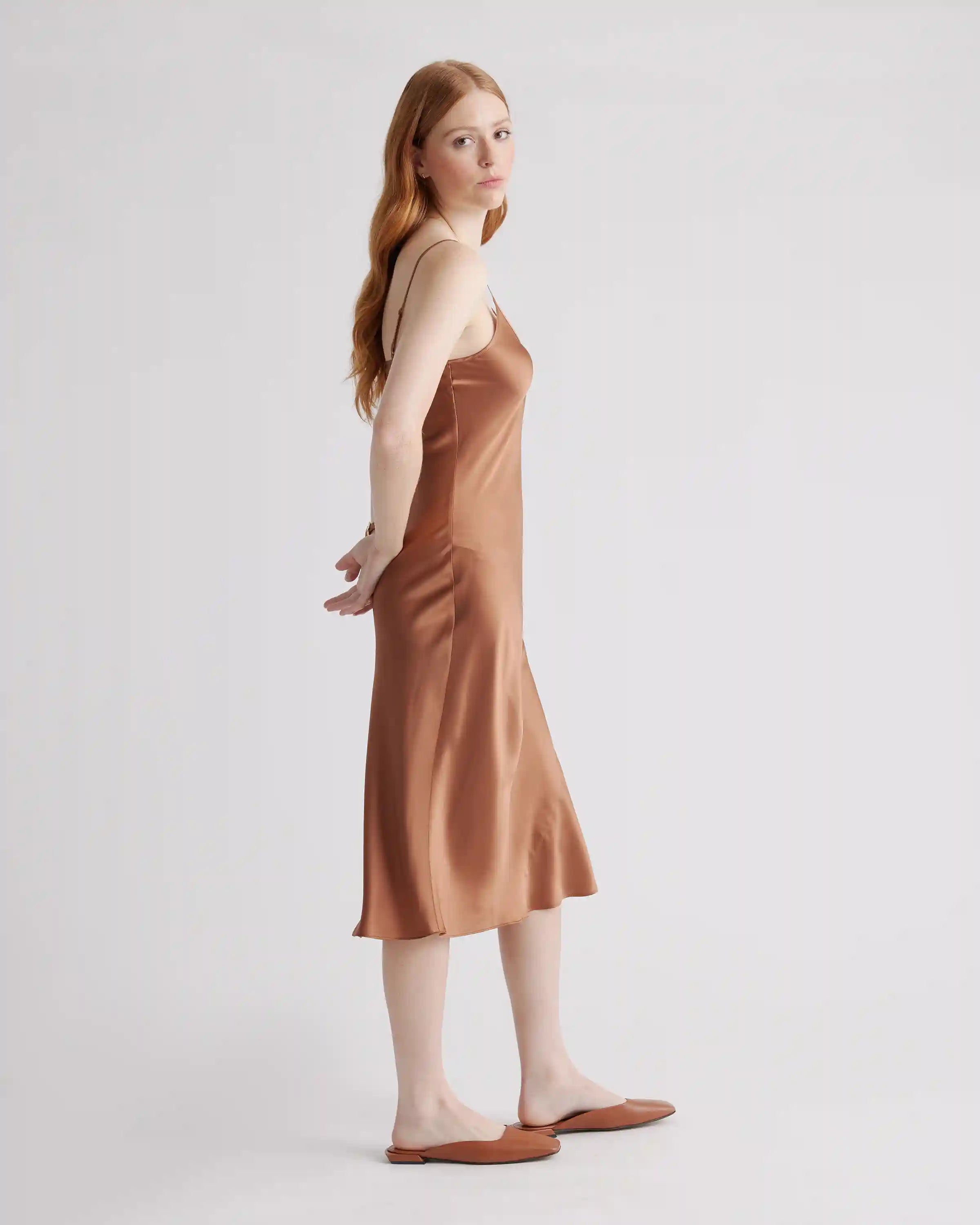 100% Washable Silk Slip Dress
