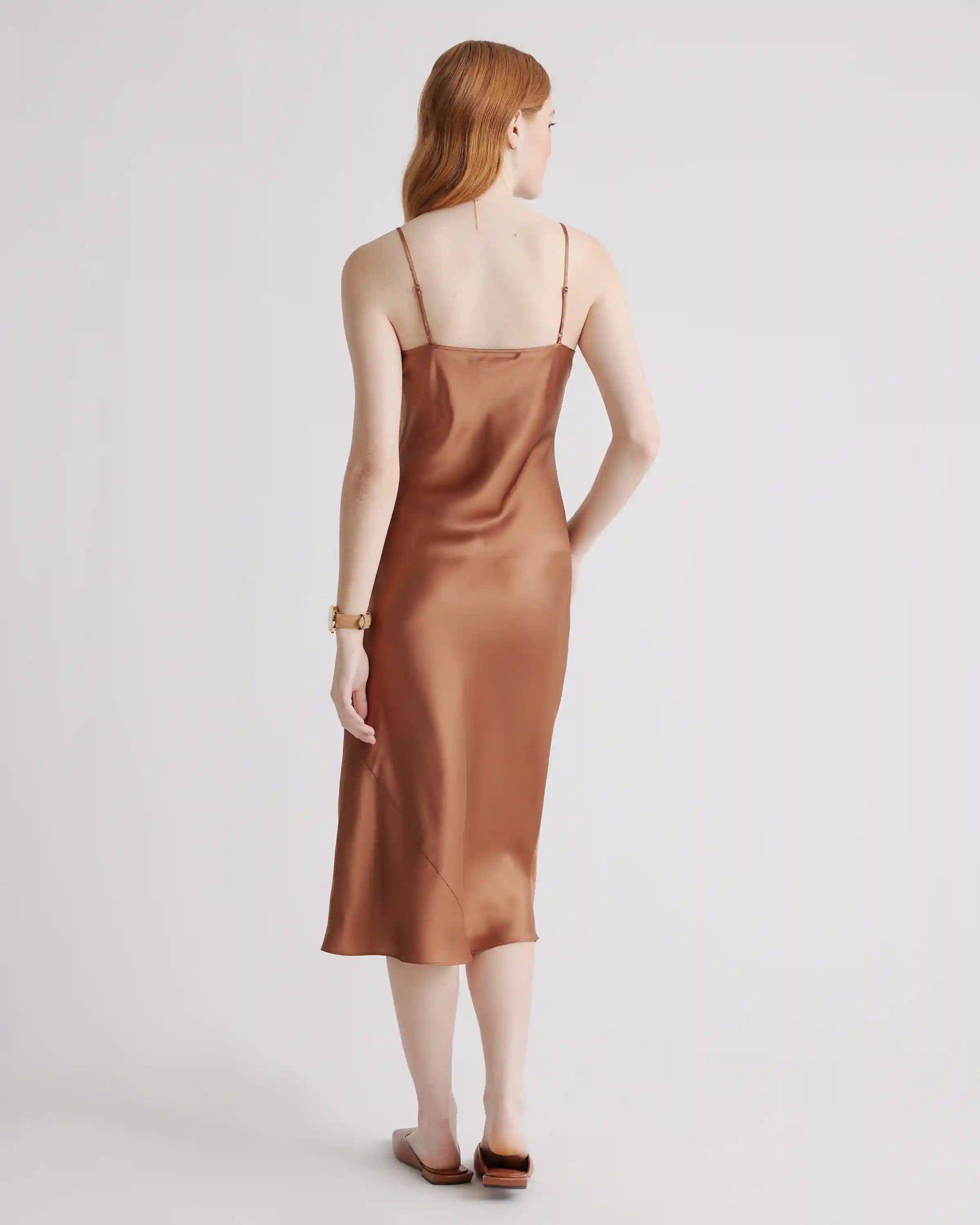 100% Washable Silk Slip Dress