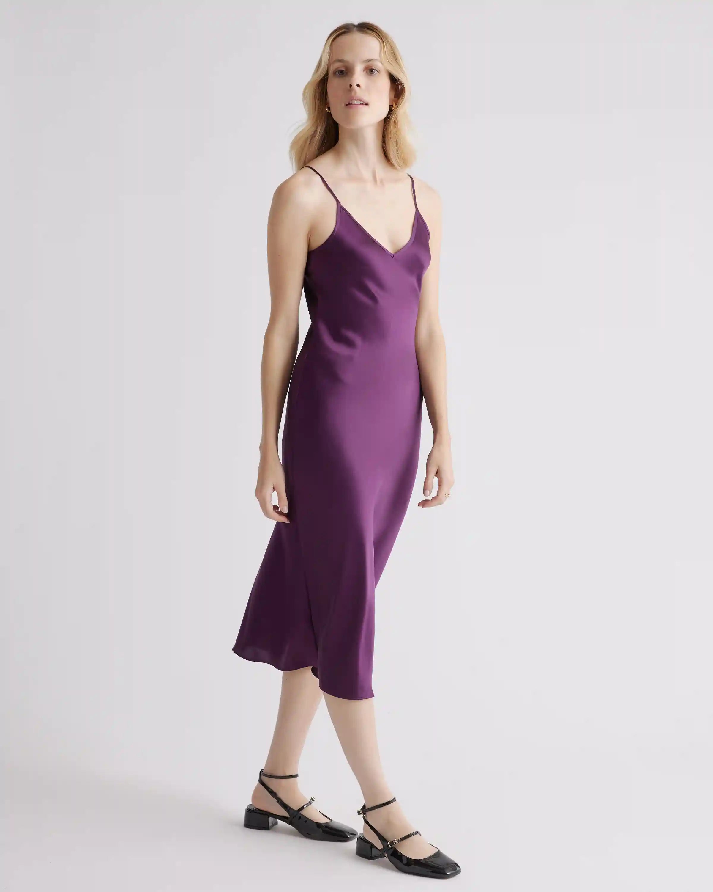 100% Washable Silk Slip Dress