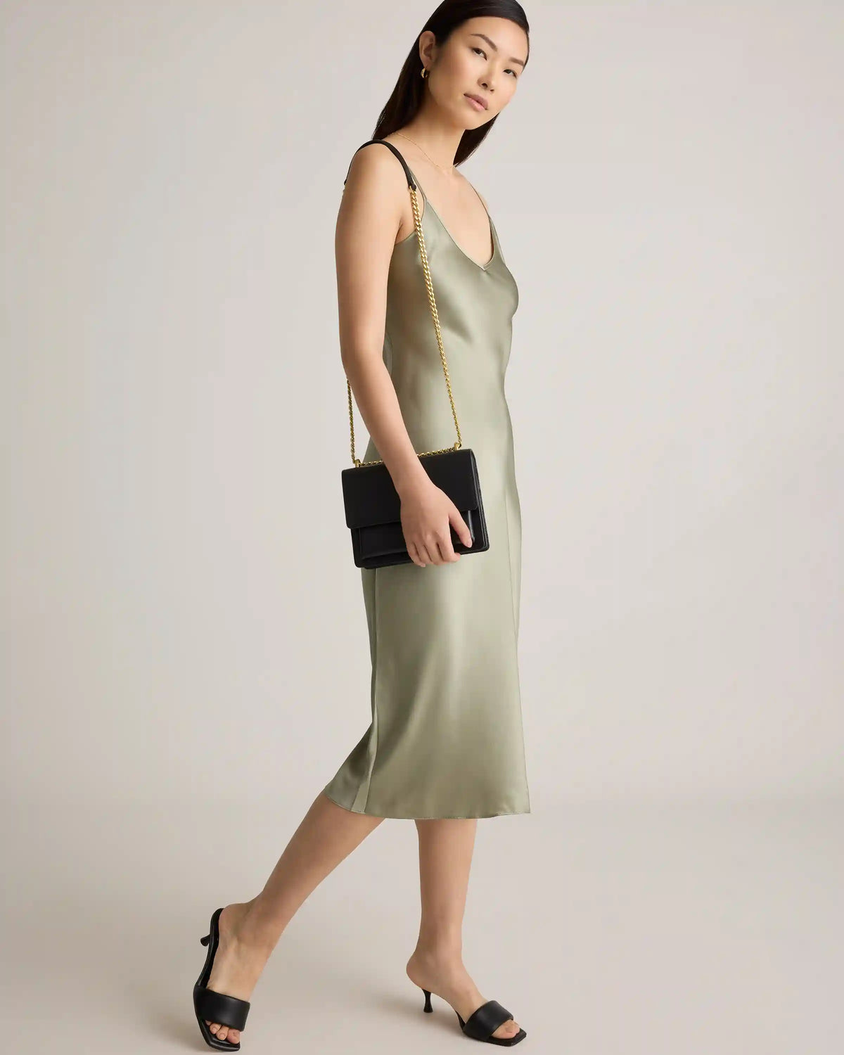 100% Washable Silk Slip Dress
