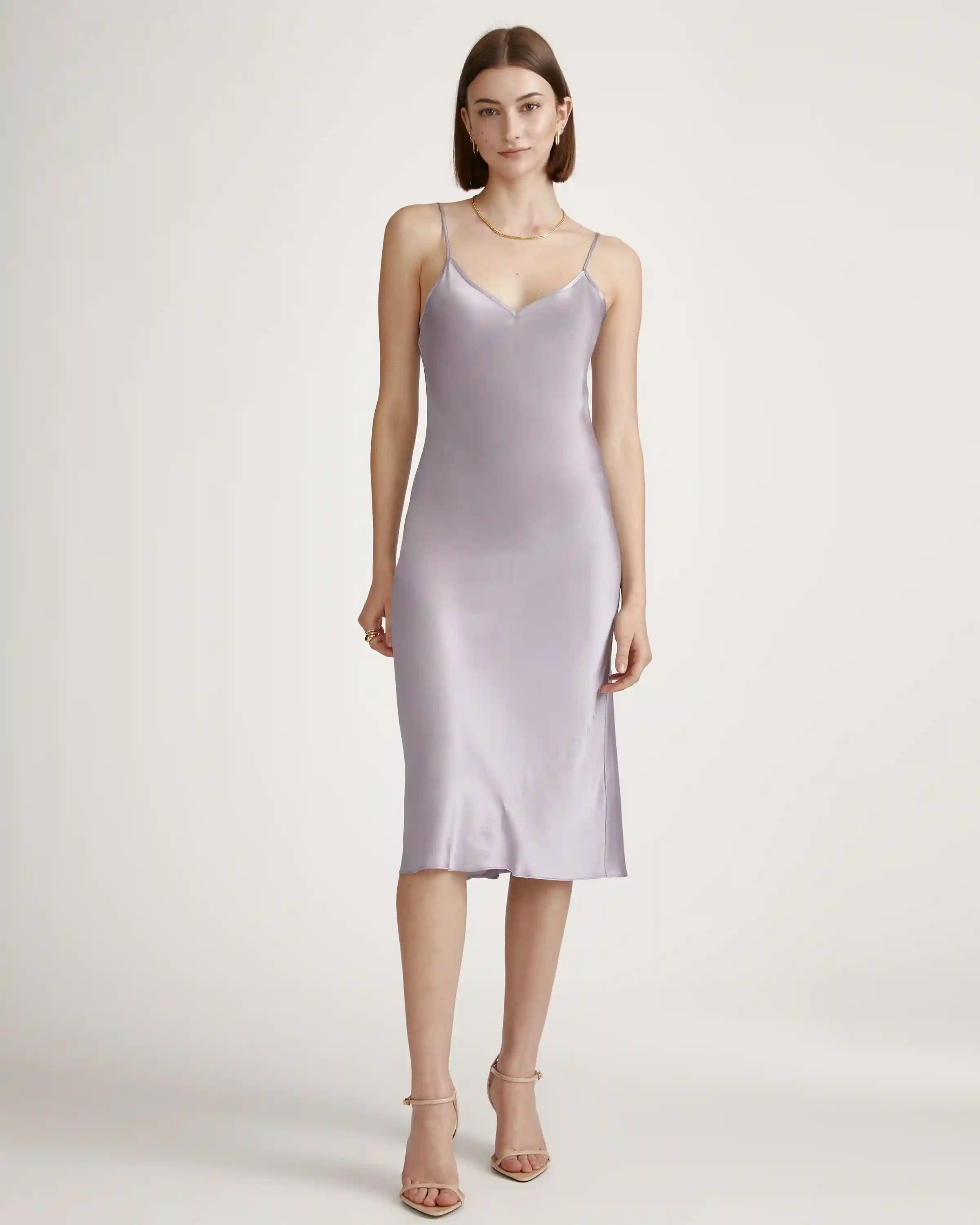 100% Washable Silk Slip Dress