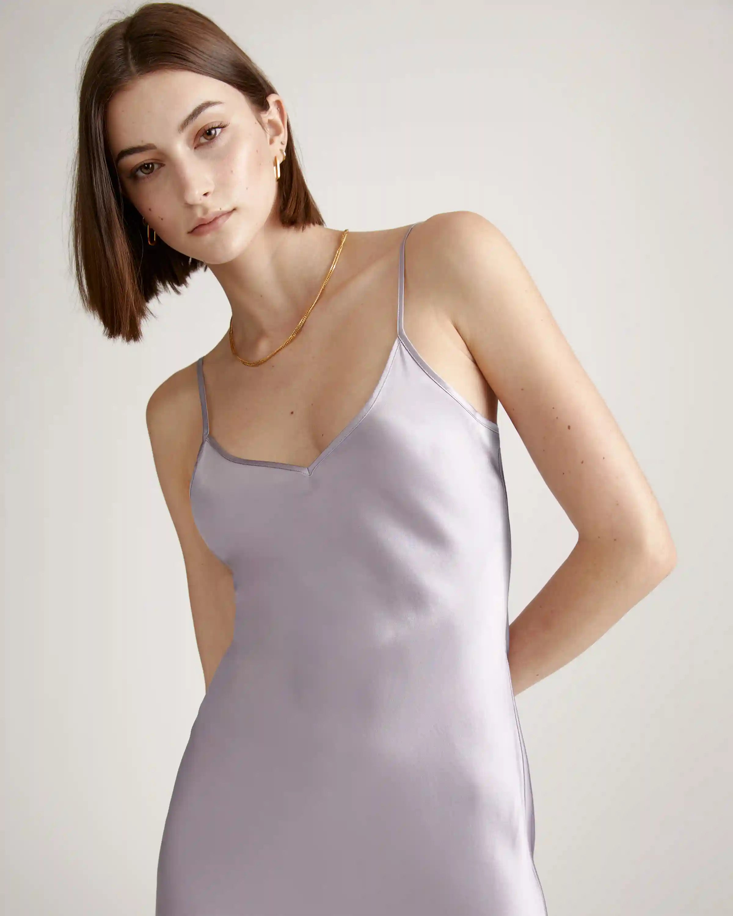 100% Washable Silk Slip Dress