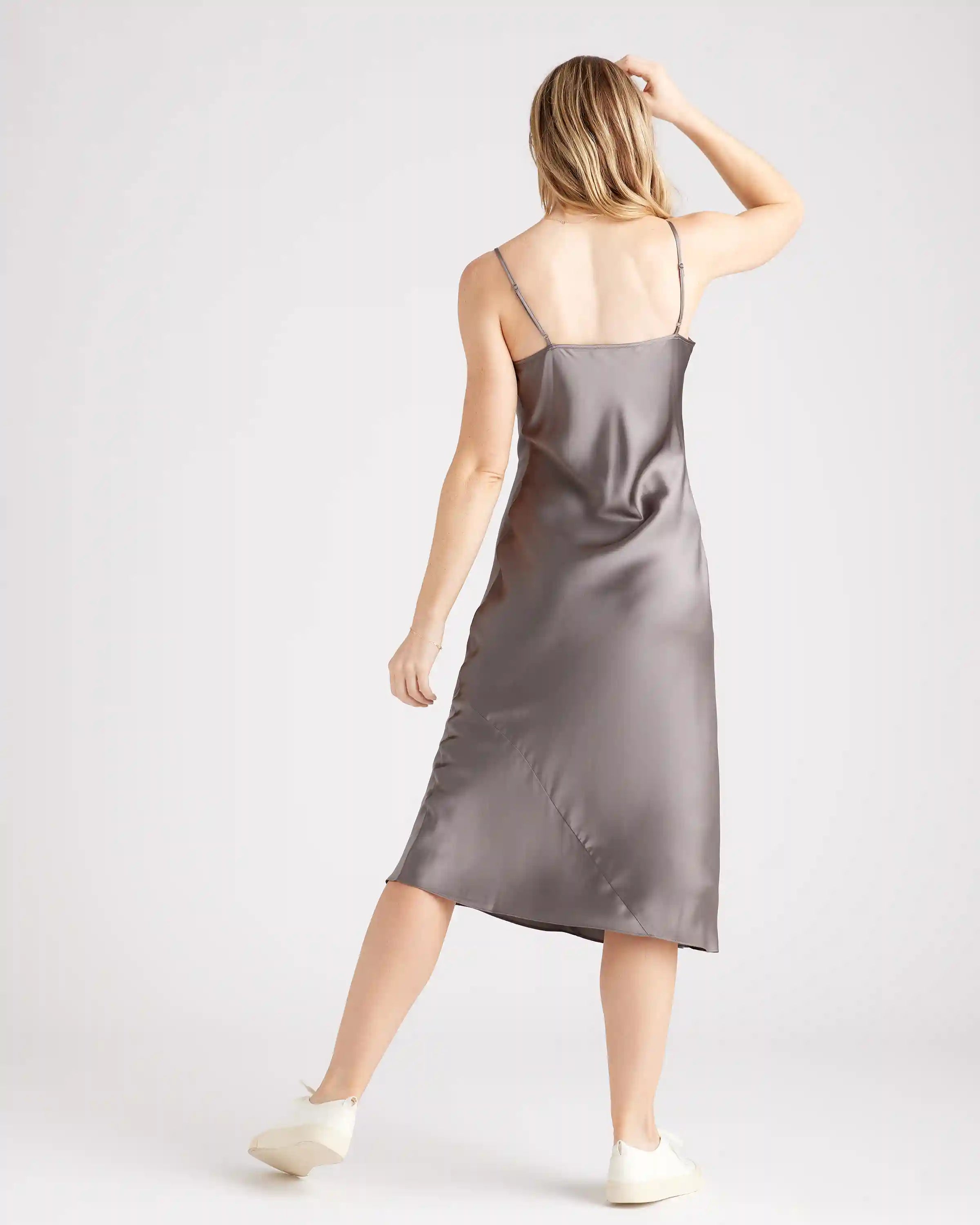 100% Washable Silk Slip Dress