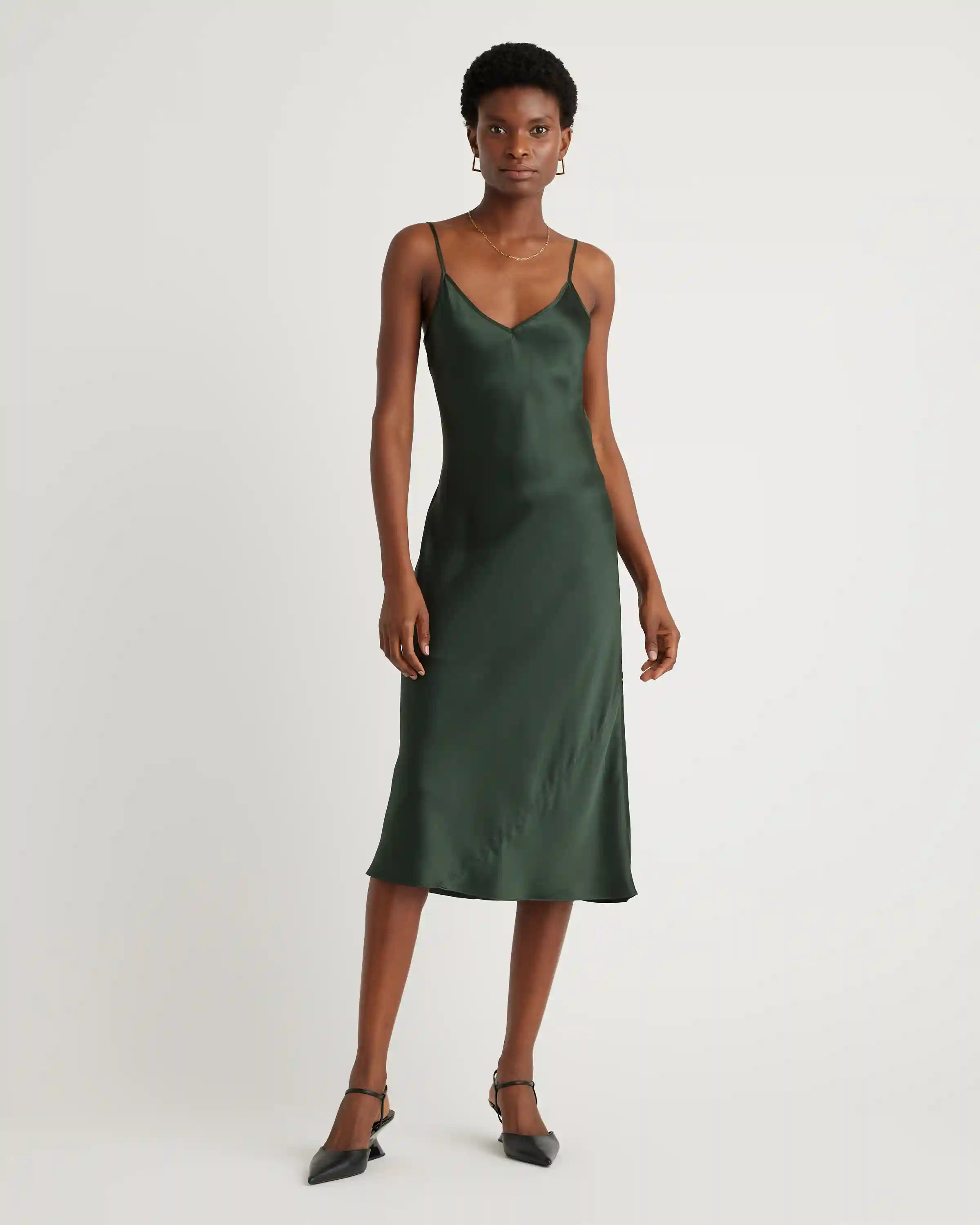 100% Washable Silk Slip Dress