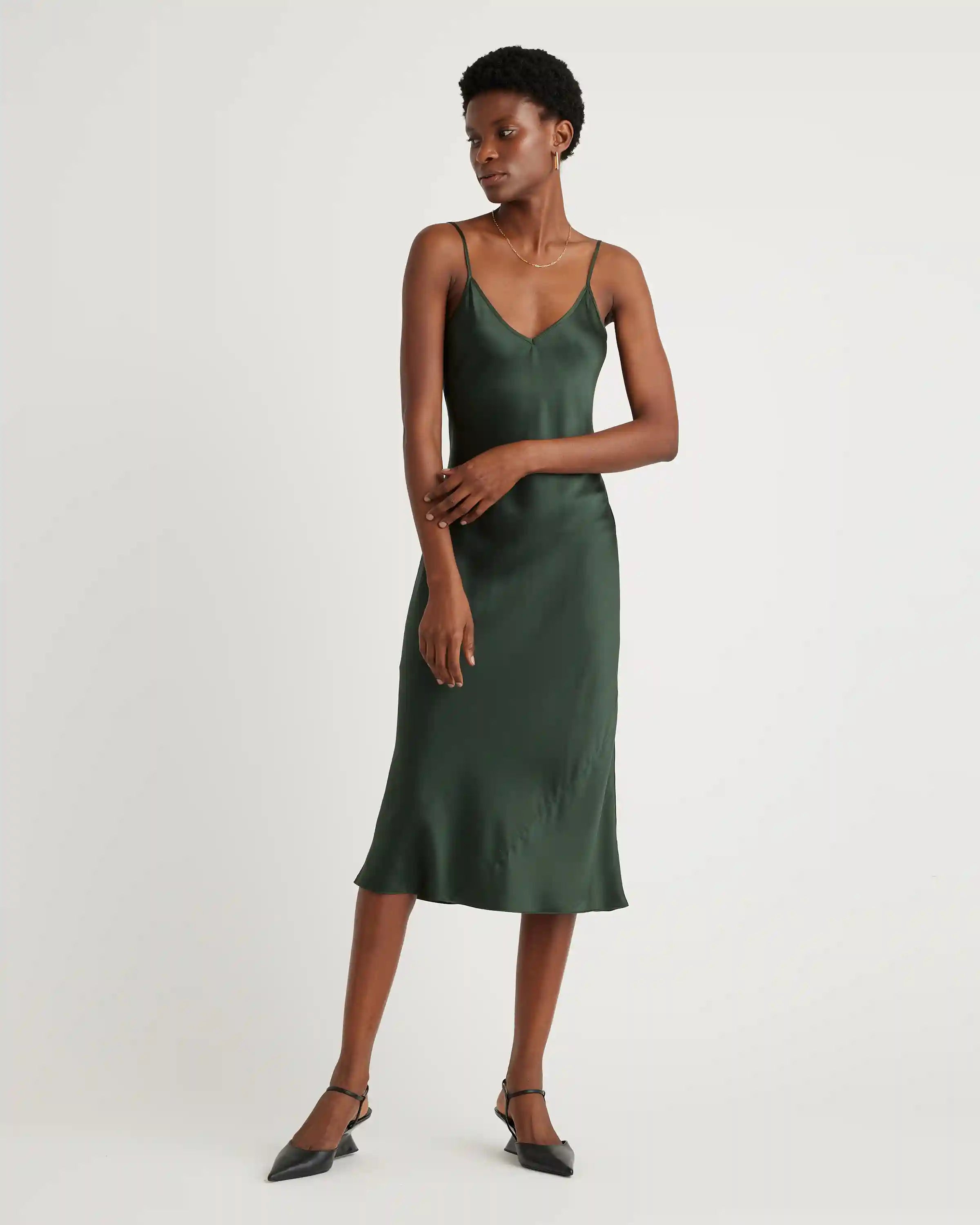 100% Washable Silk Slip Dress