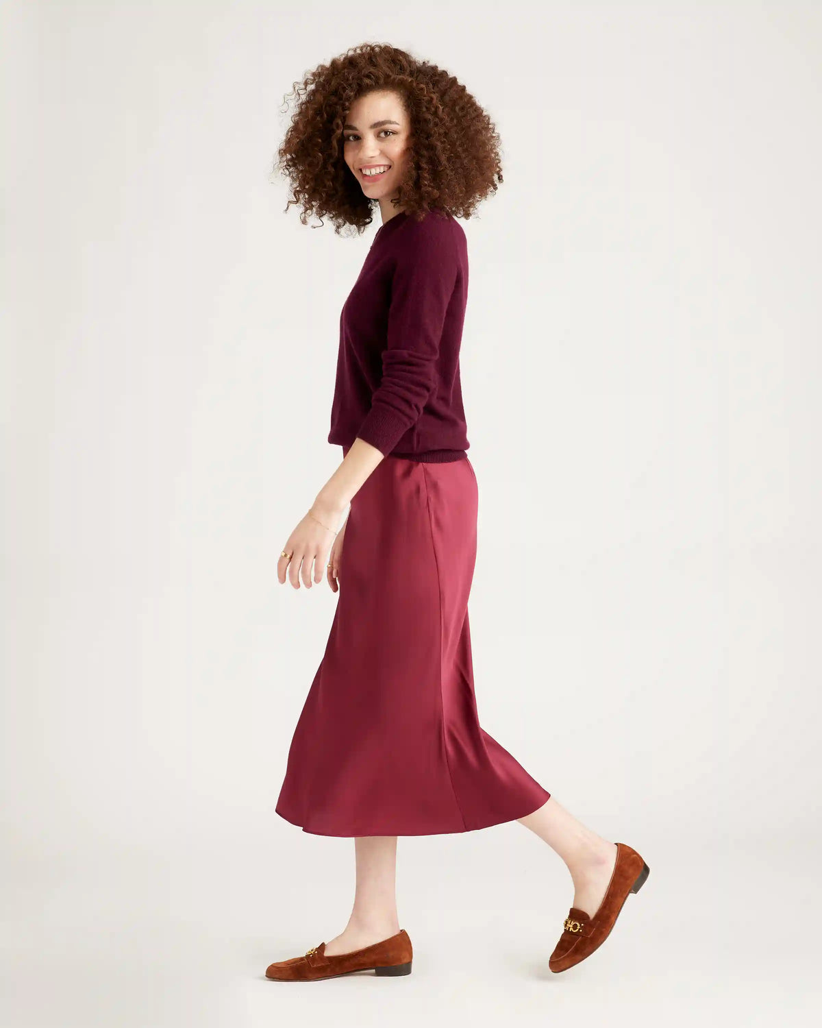 100% Washable Silk Skirt