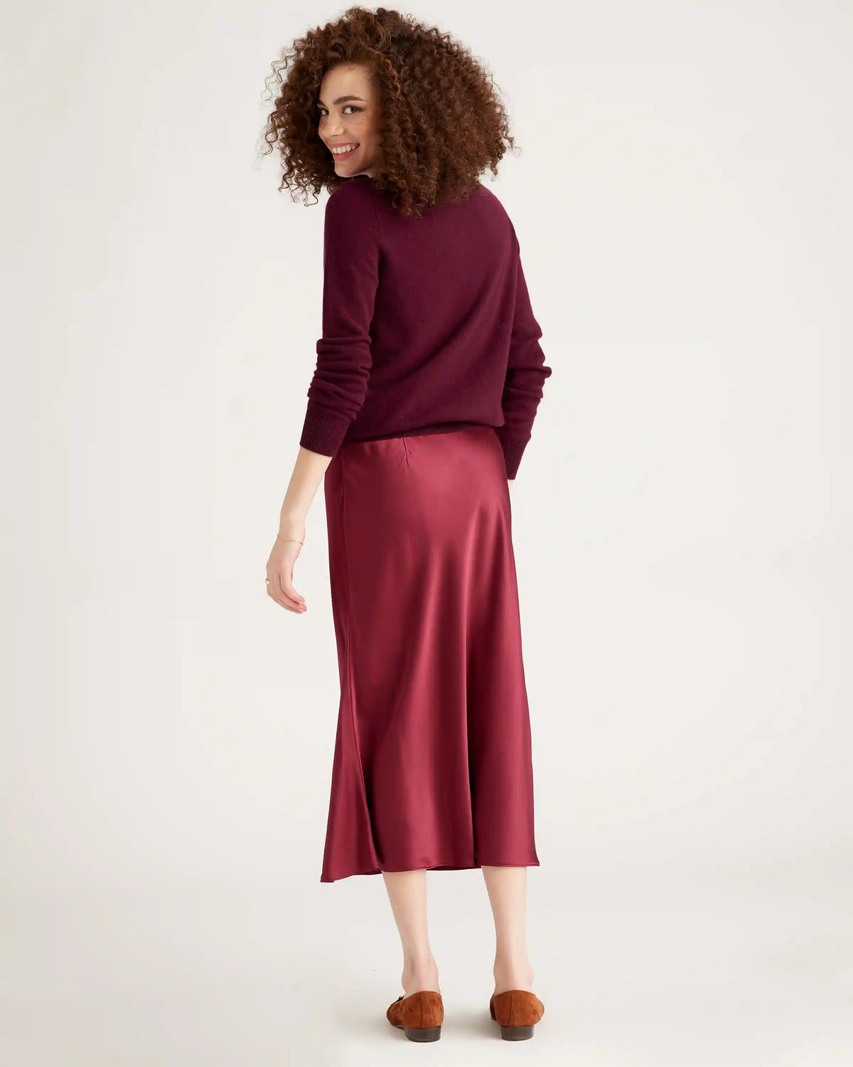 100% Washable Silk Skirt