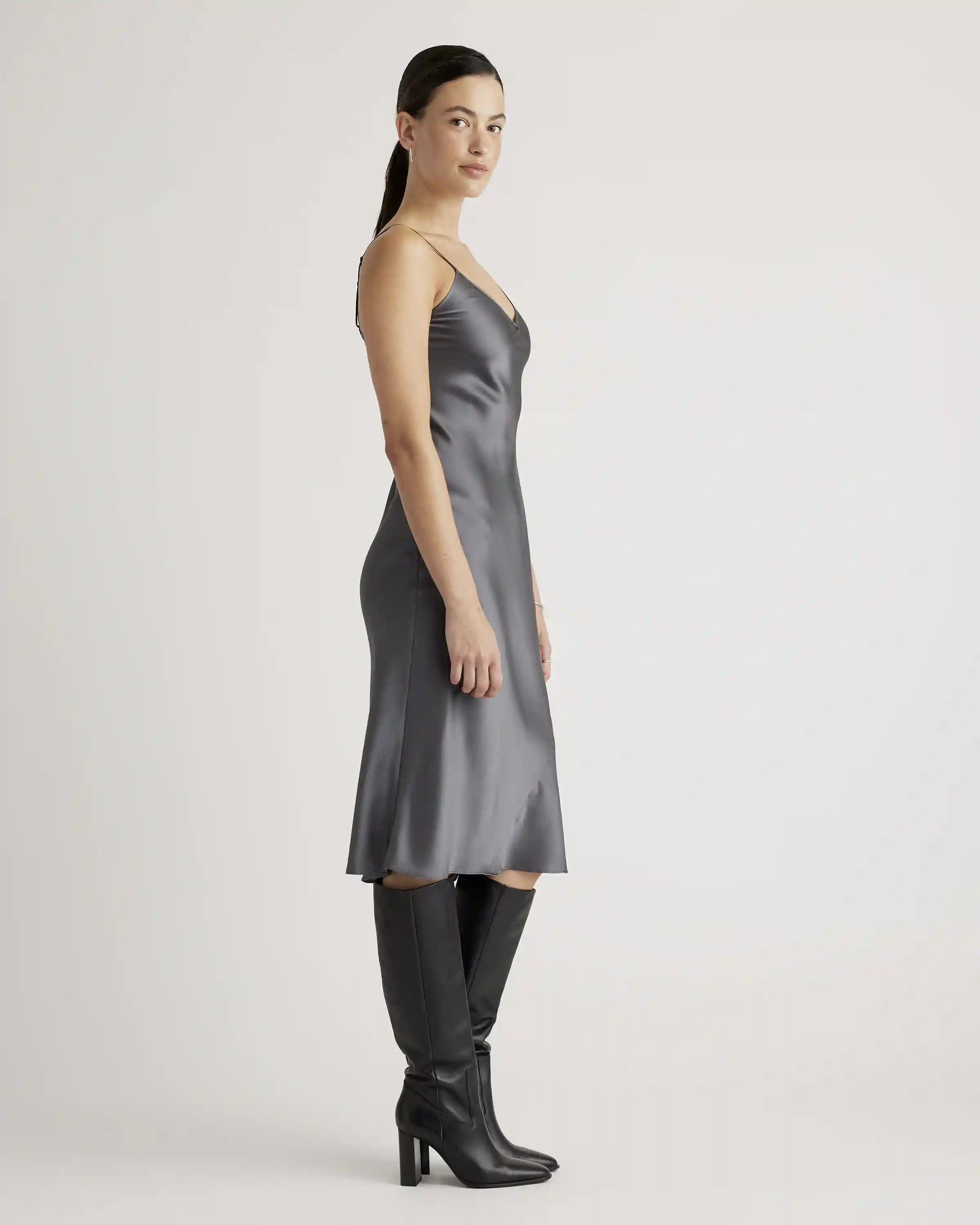 100% Washable Silk Slip Dress