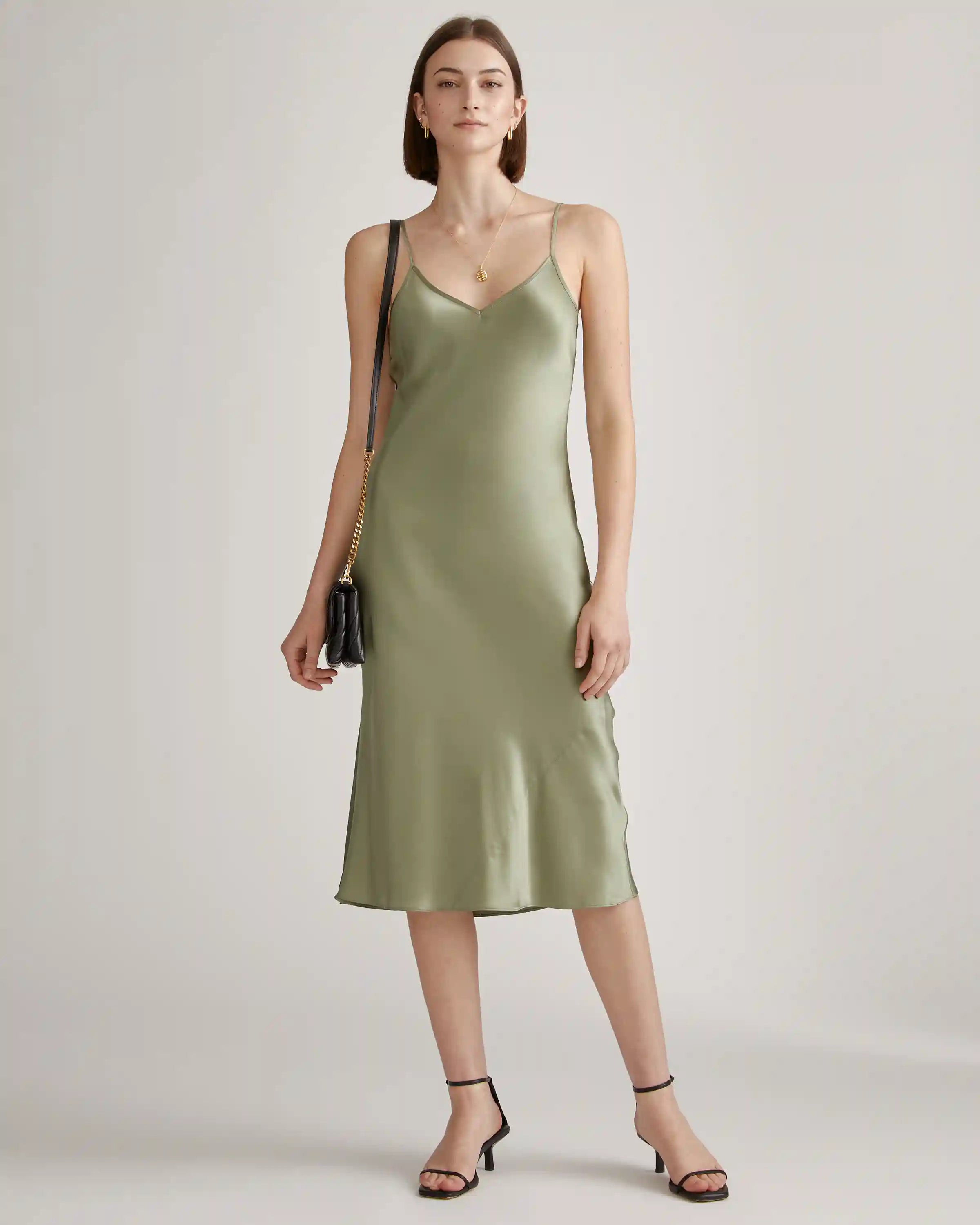 100% Washable Silk Slip Dress