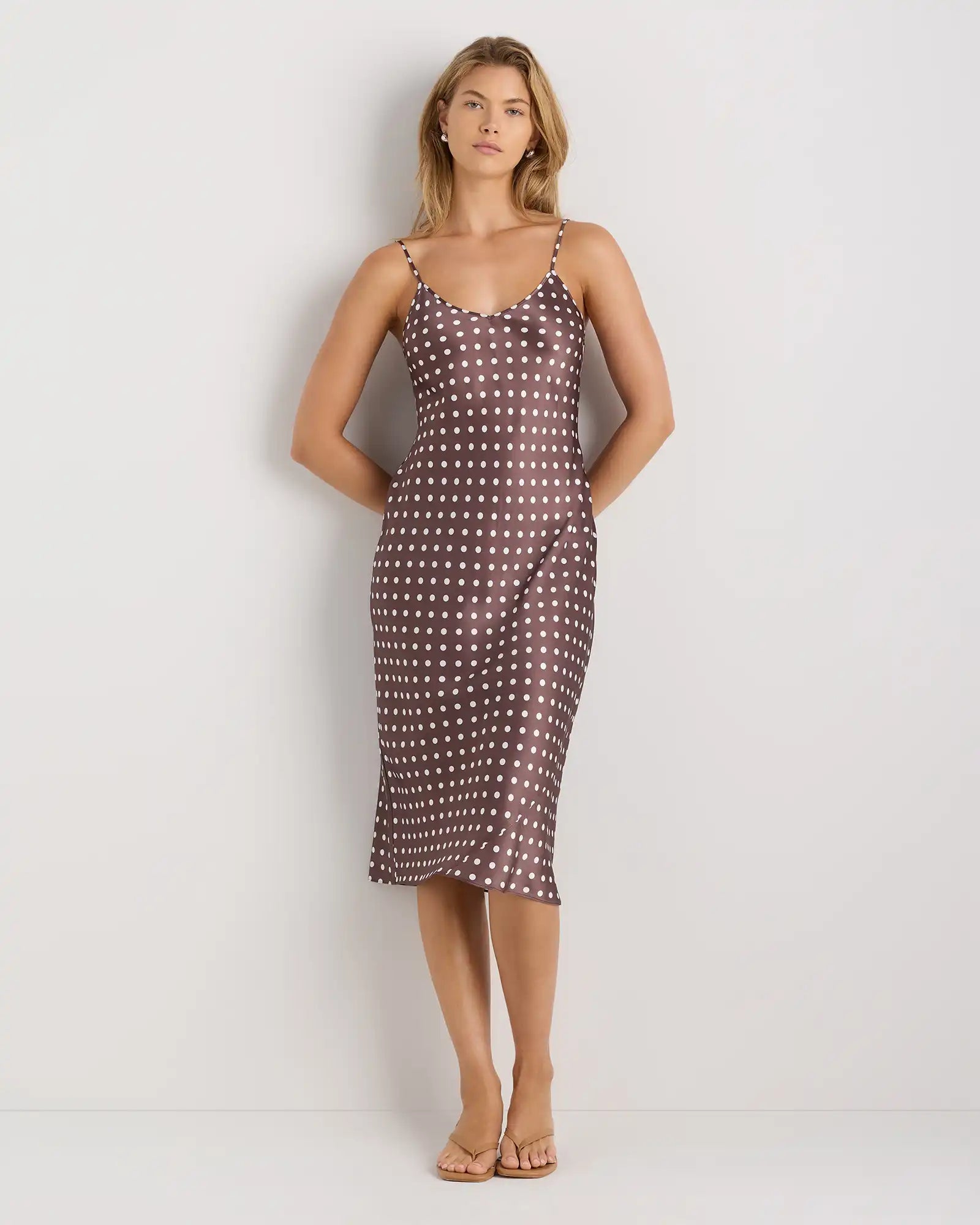 100% Washable Silk Slip Dress