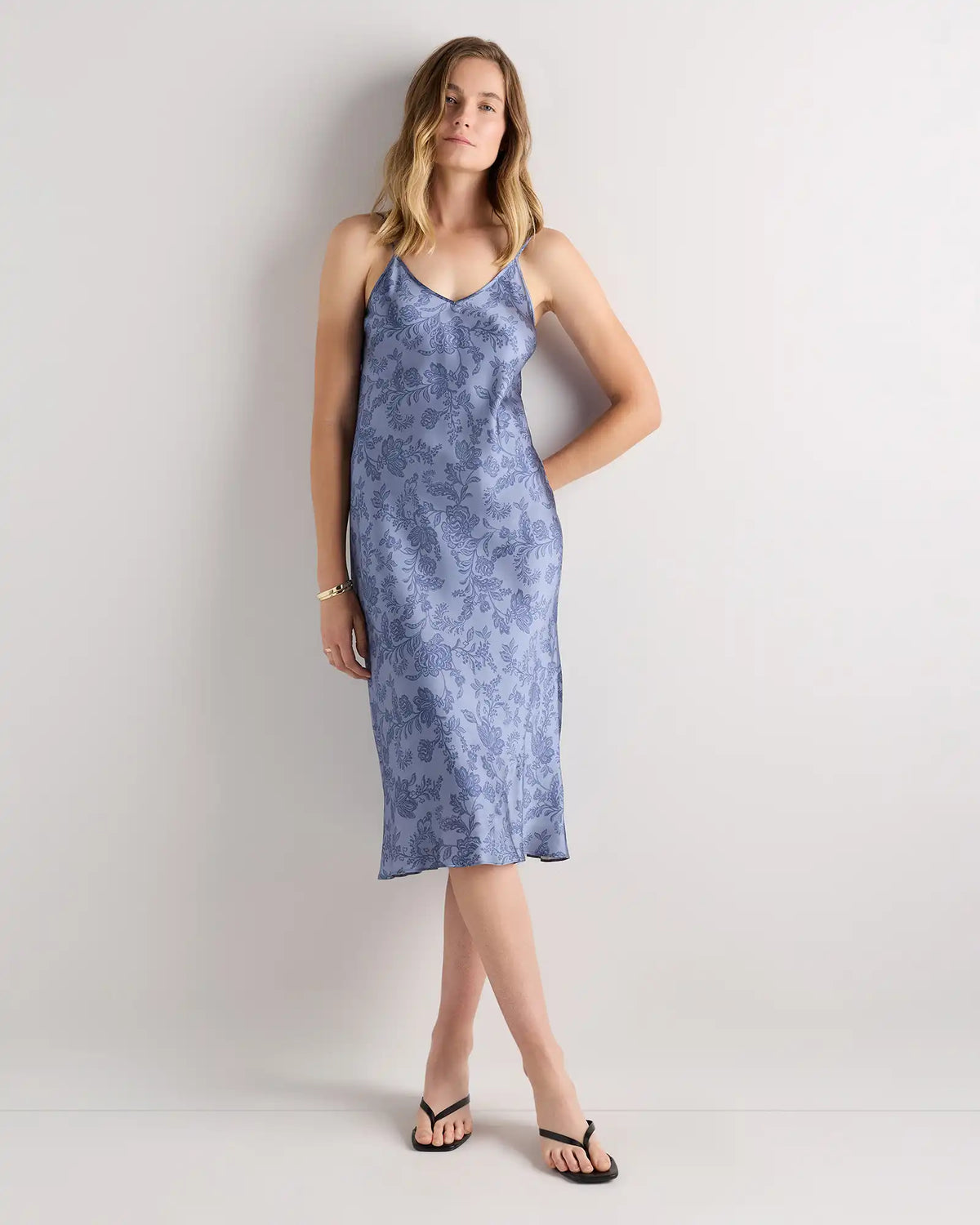 100% Washable Silk Slip Dress