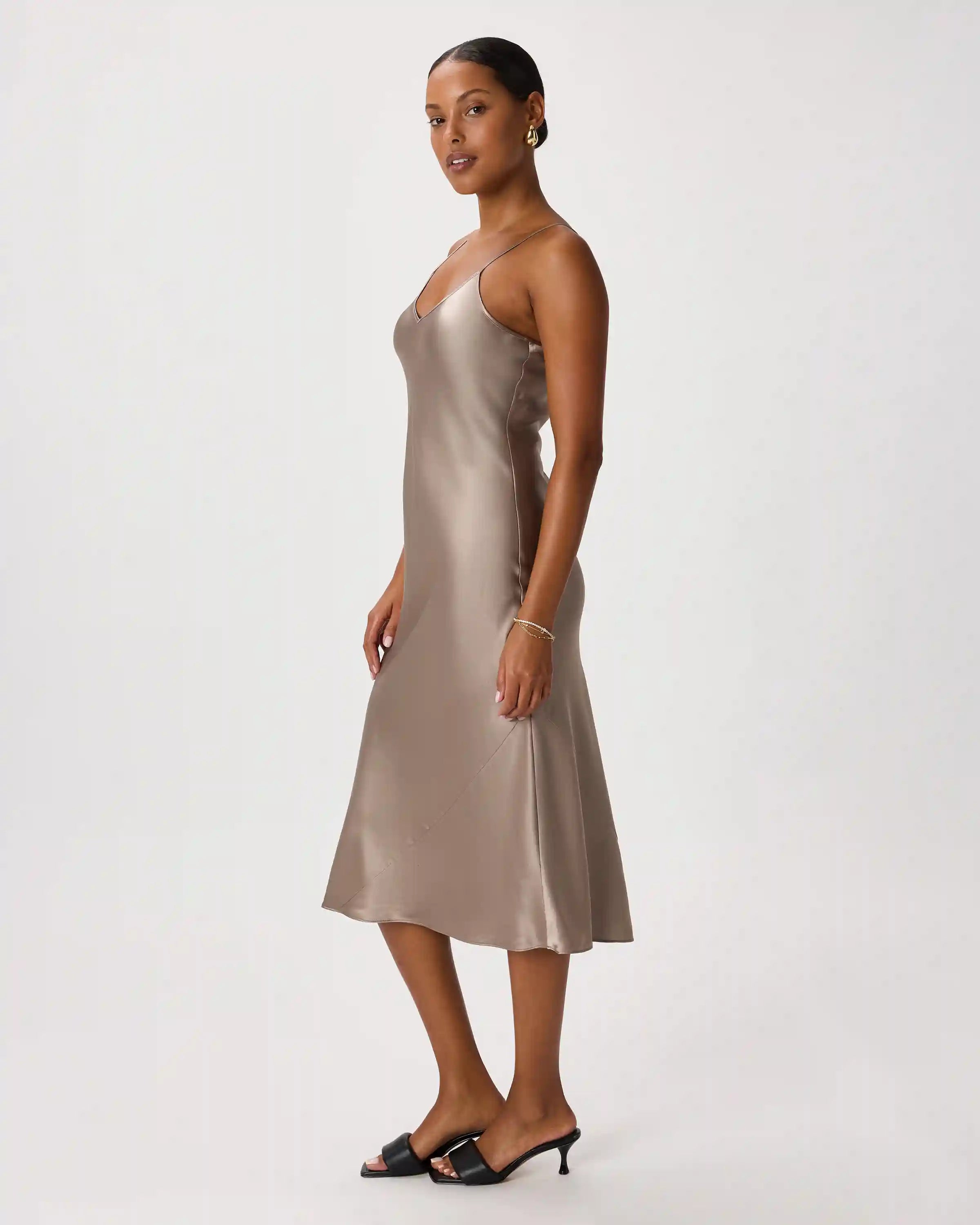 100% Washable Silk Slip Dress