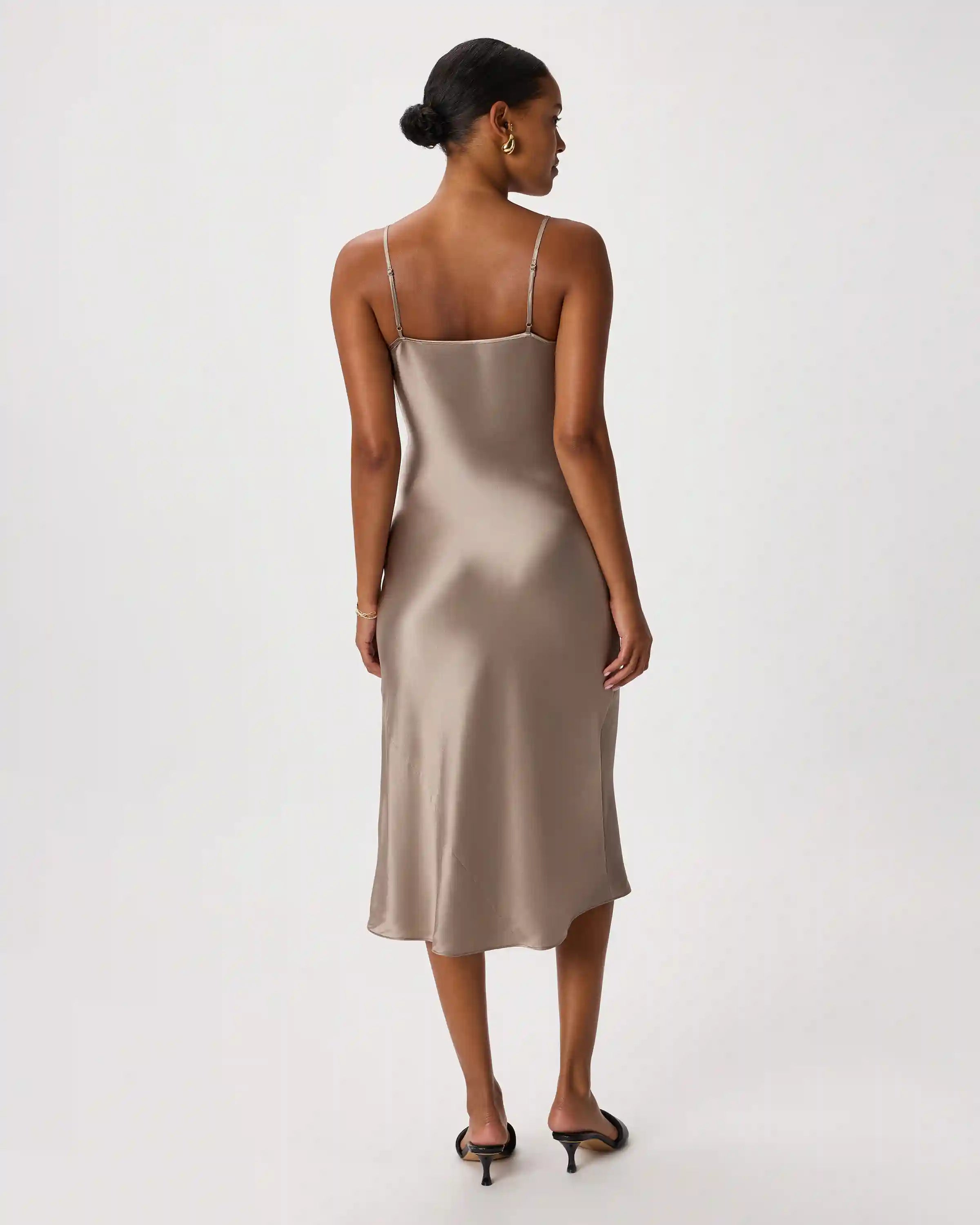 100% Washable Silk Slip Dress