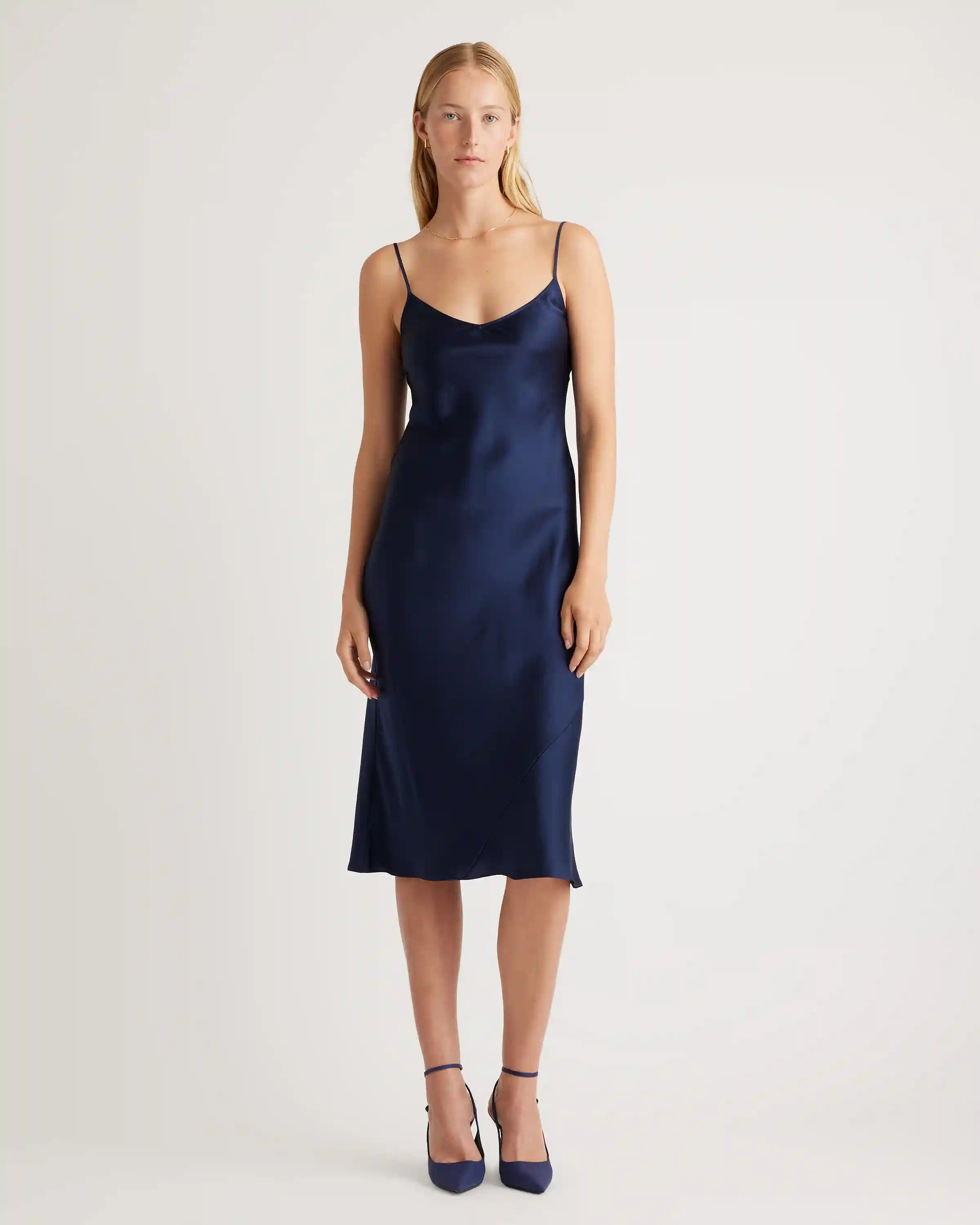 100% Washable Silk Slip Dress
