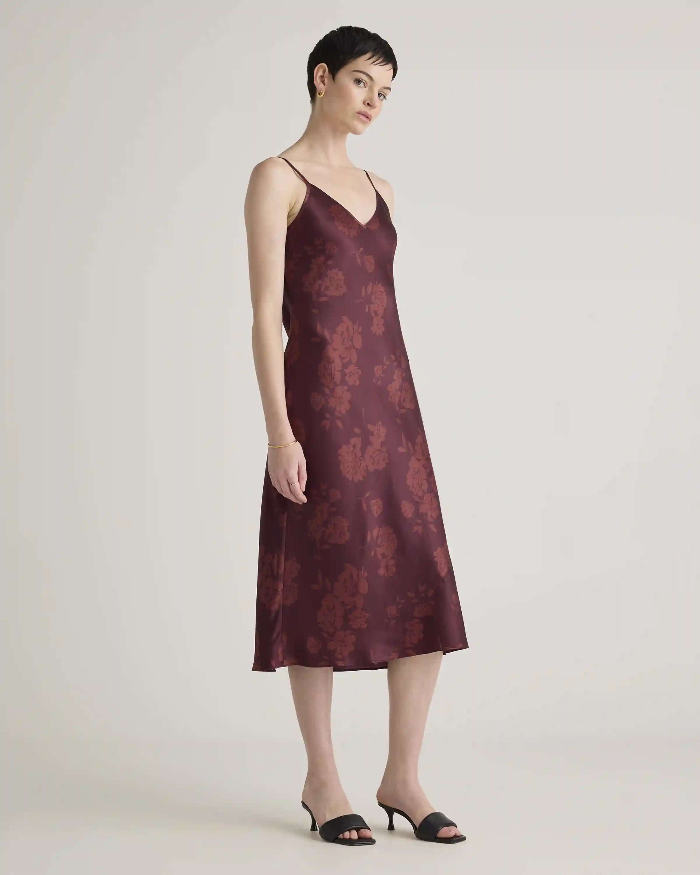 100% Washable Silk Slip Dress