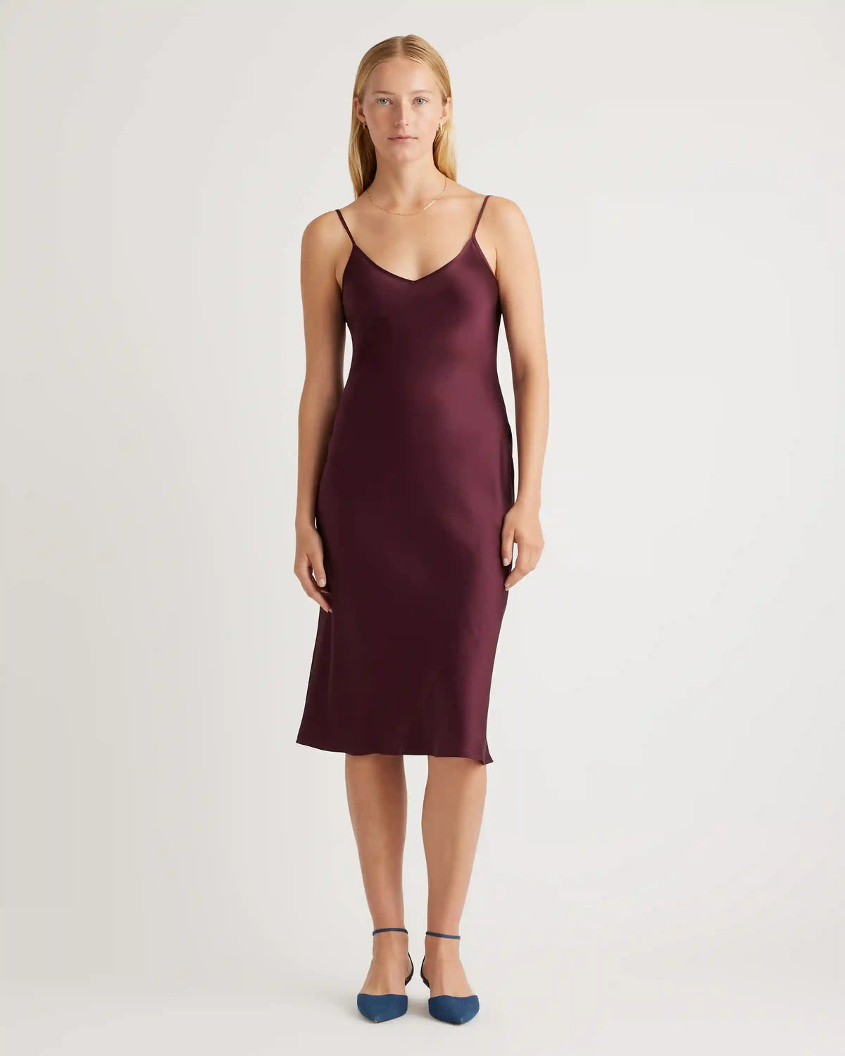 100% Washable Silk Slip Dress