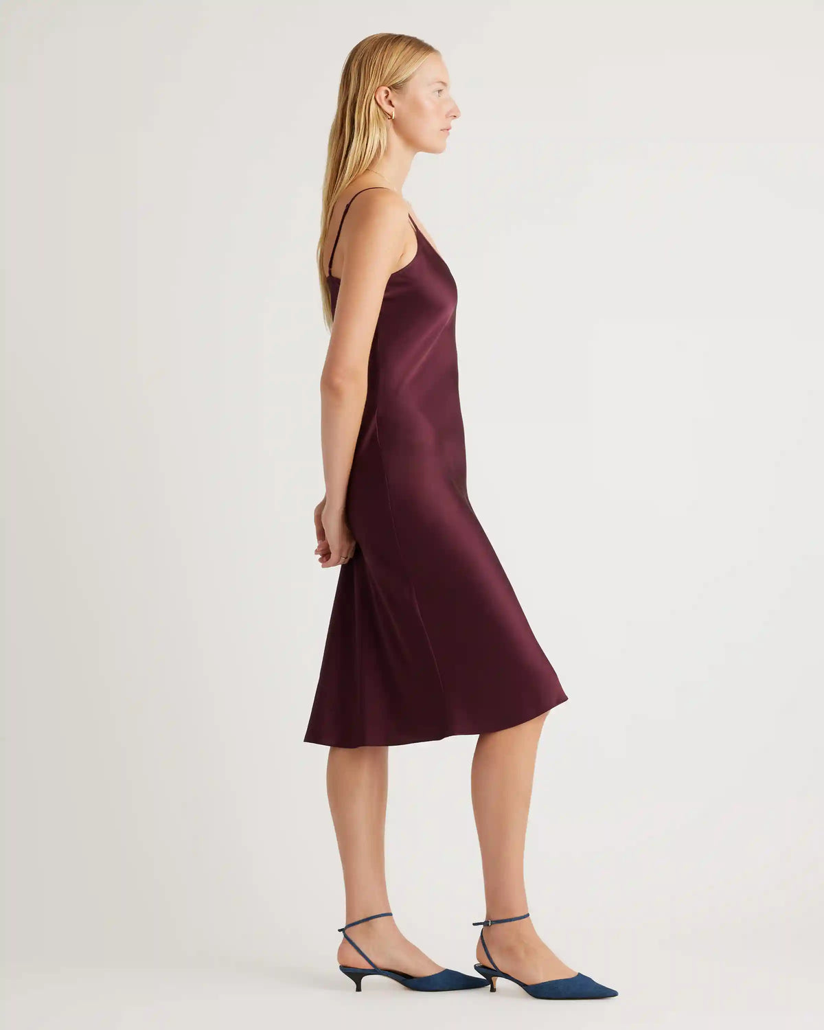 100% Washable Silk Slip Dress