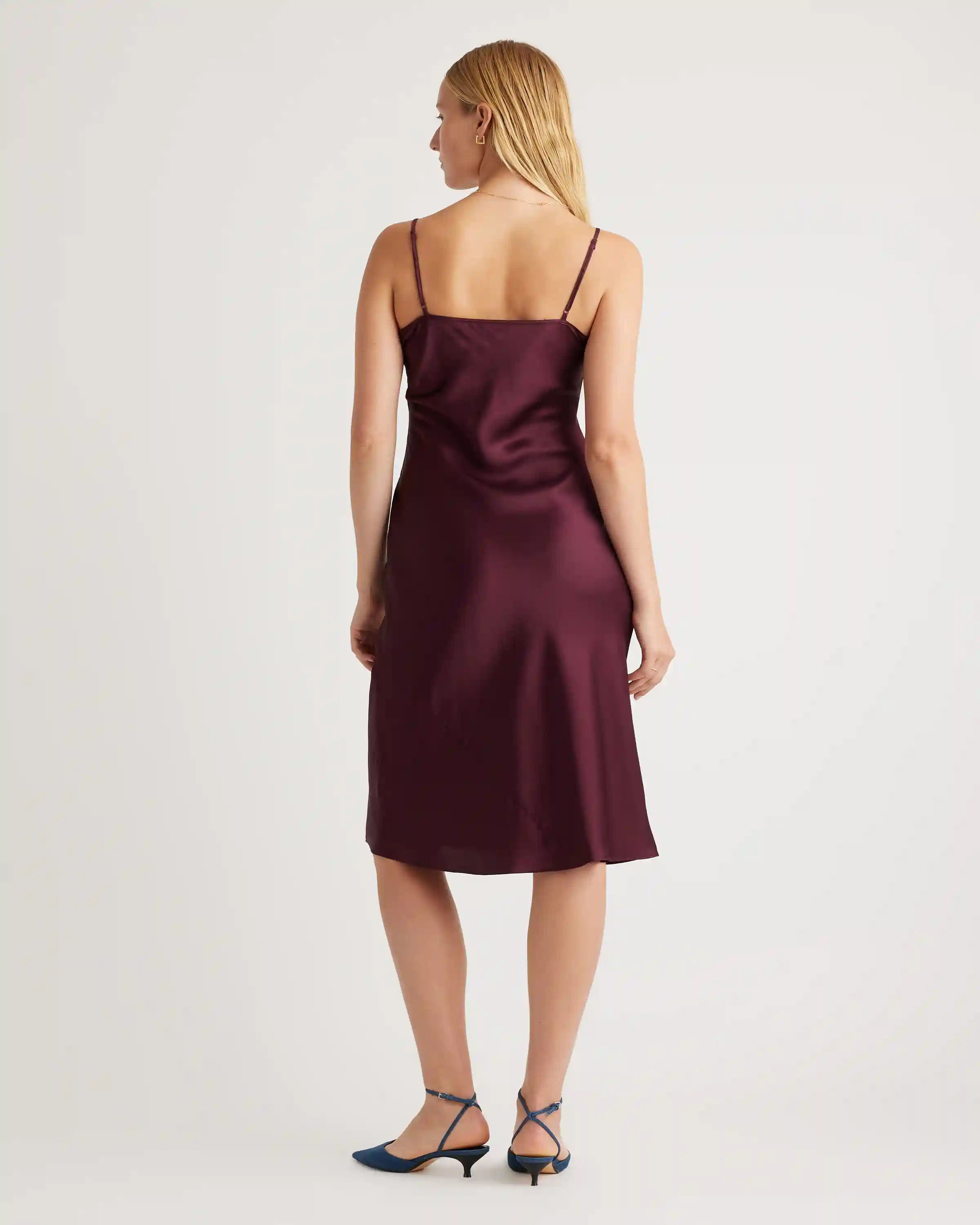 100% Washable Silk Slip Dress