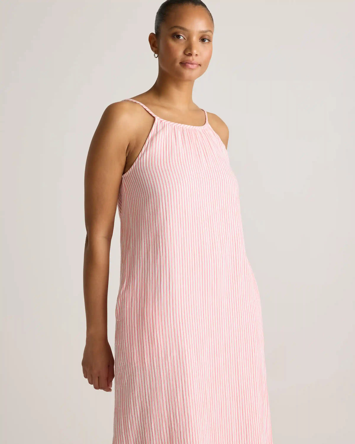 100% Organic Cotton Gauze Sleeveless Maxi Dress