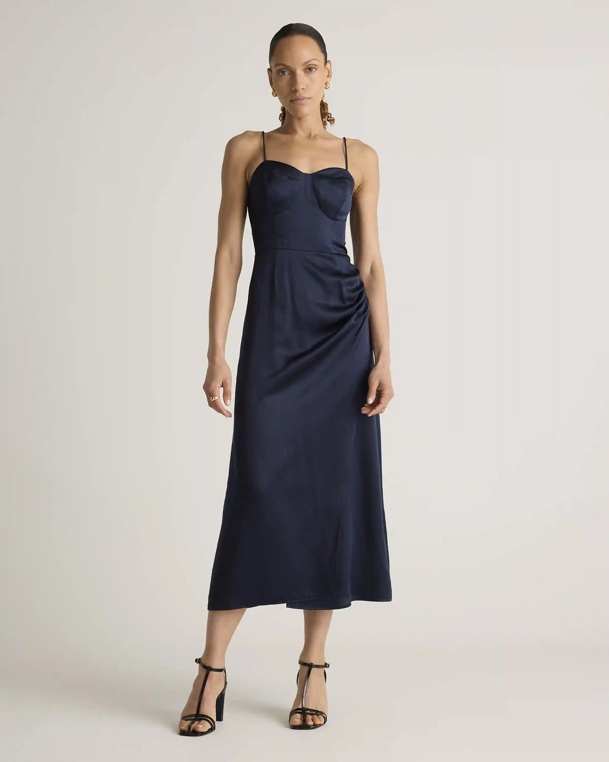 100% Washable Silk Sweetheart Dress