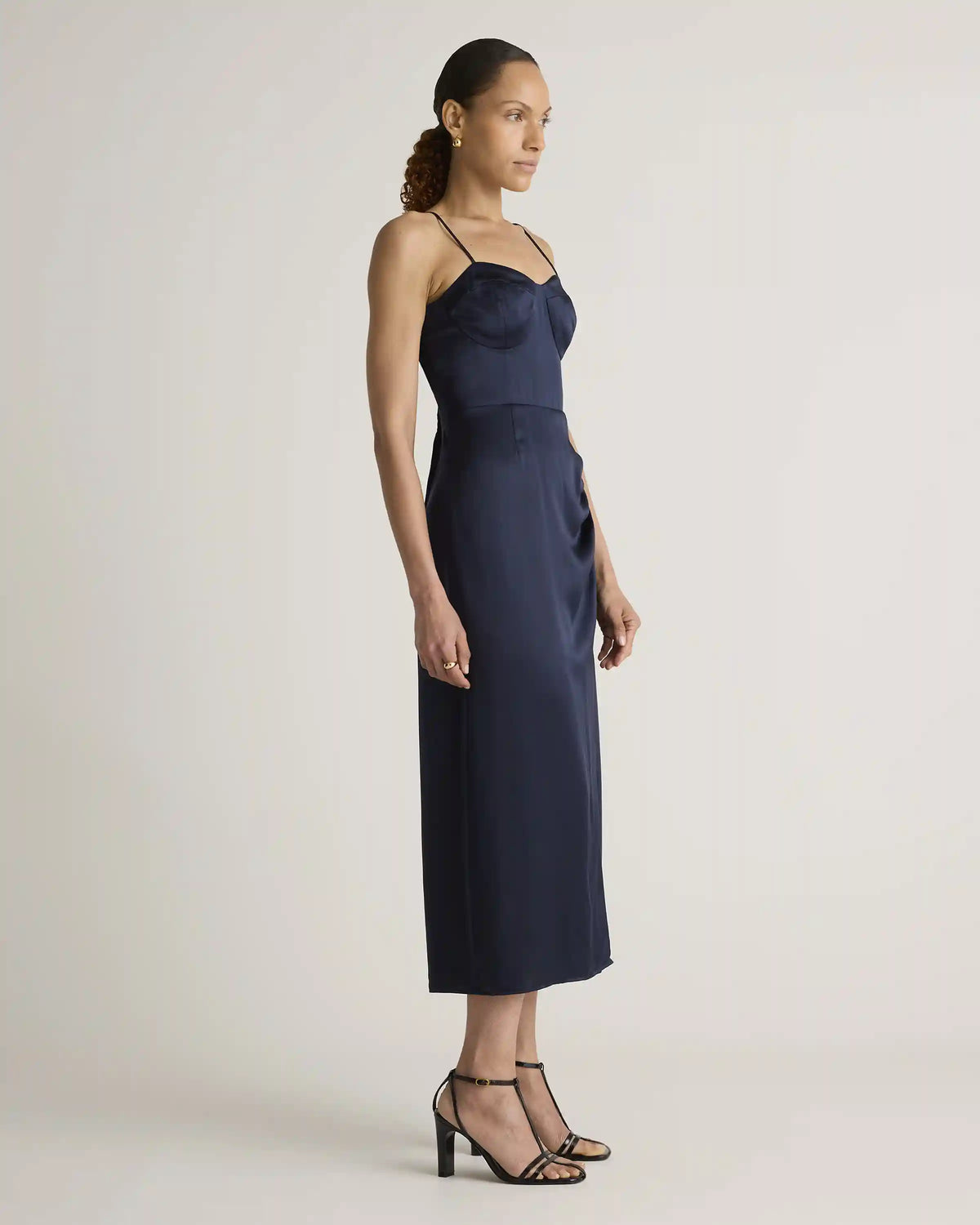 100% Washable Silk Sweetheart Dress
