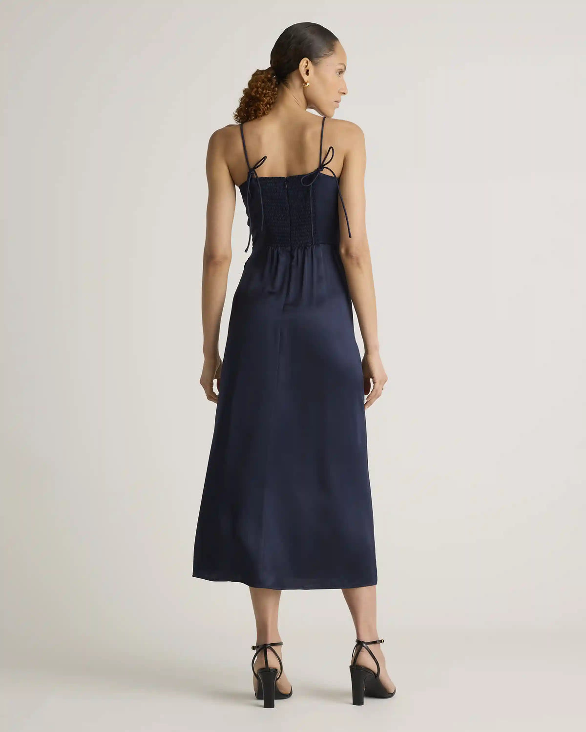 100% Washable Silk Sweetheart Dress