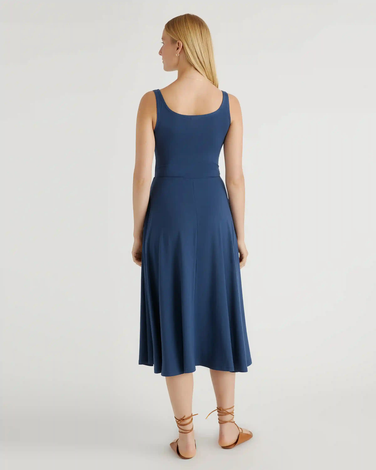 Tencel Jersey Fit & Flare Dress