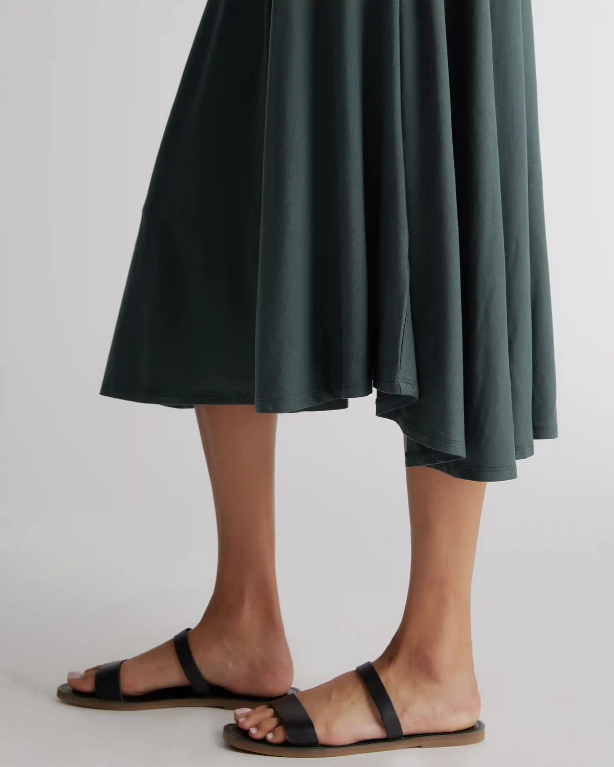 Tencel Jersey Fit & Flare Dress