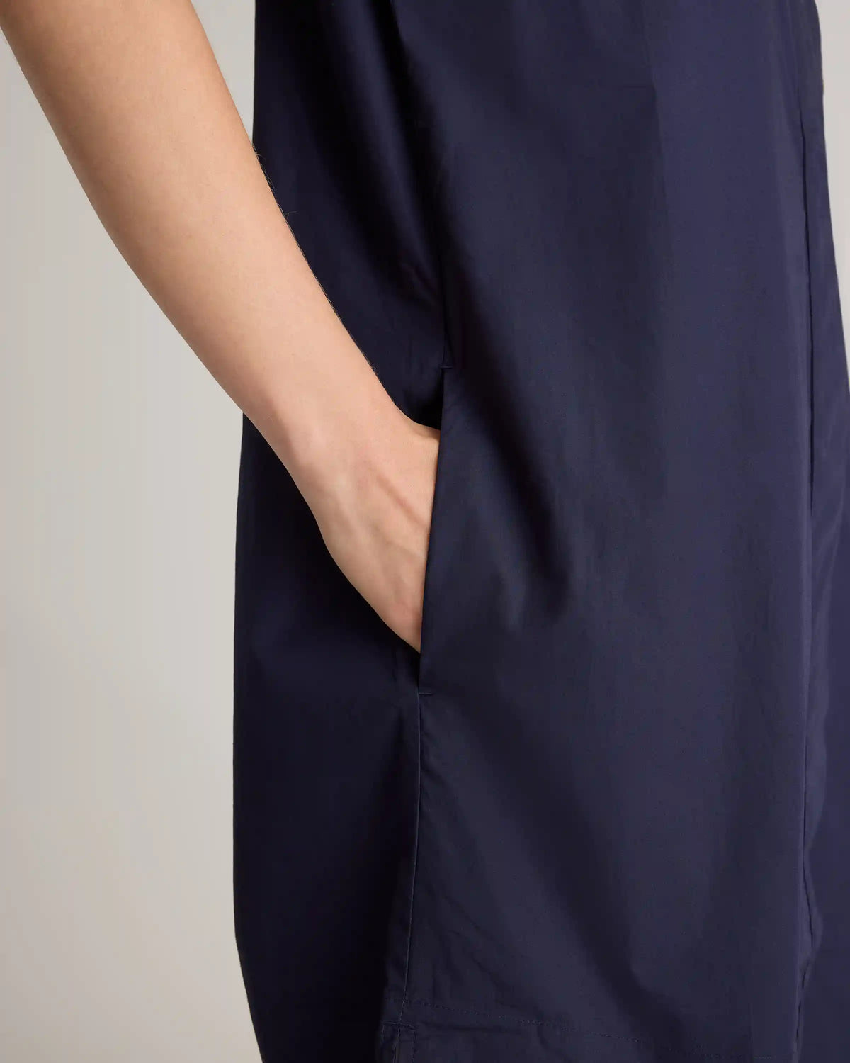 100% Organic Cotton Short Sleeve Shirt Dress