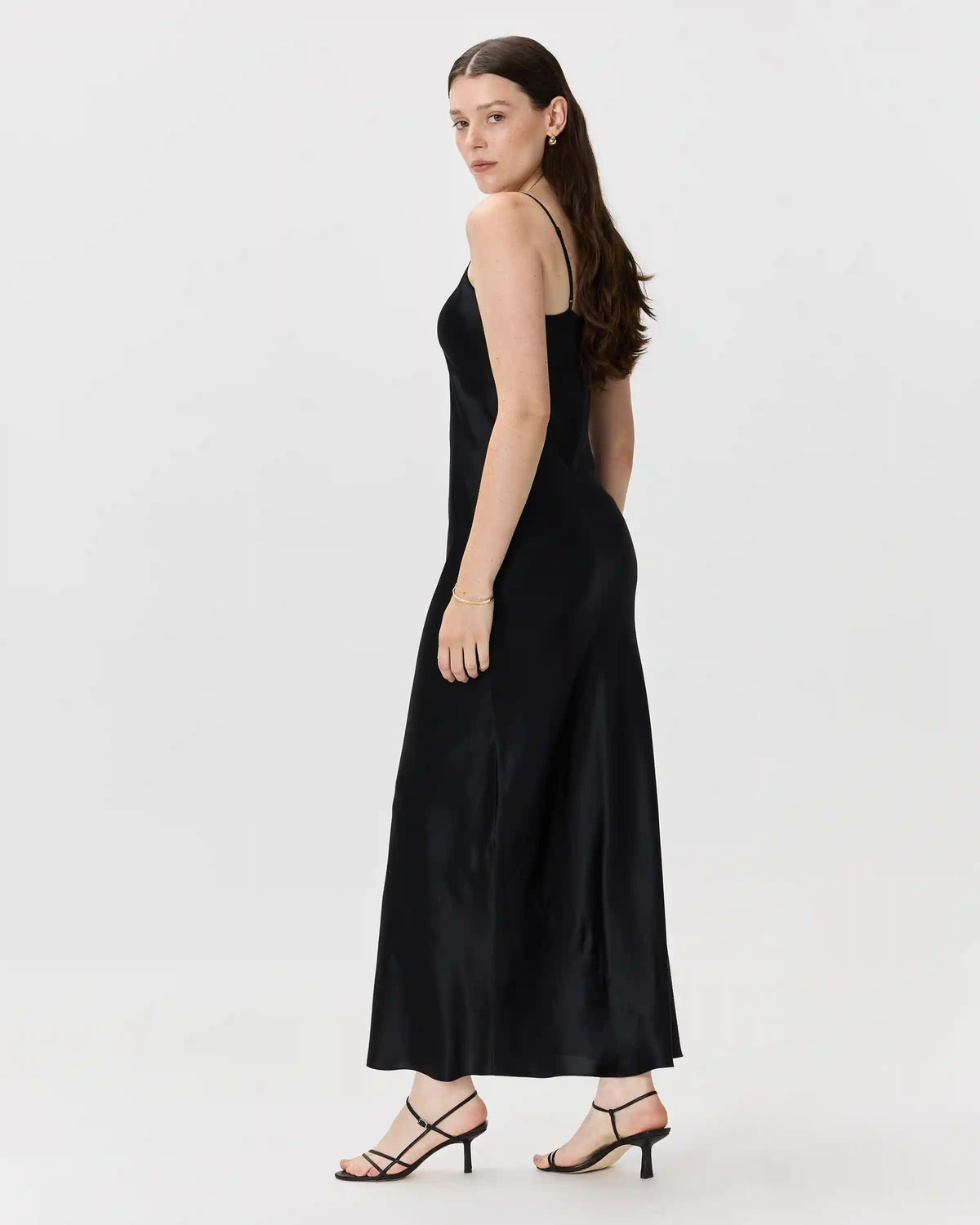 100% Washable Silk Maxi Slip Dress