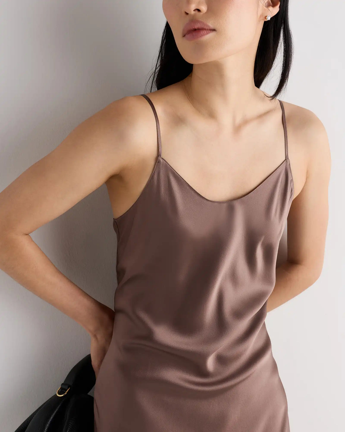100% Washable Silk Maxi Slip Dress