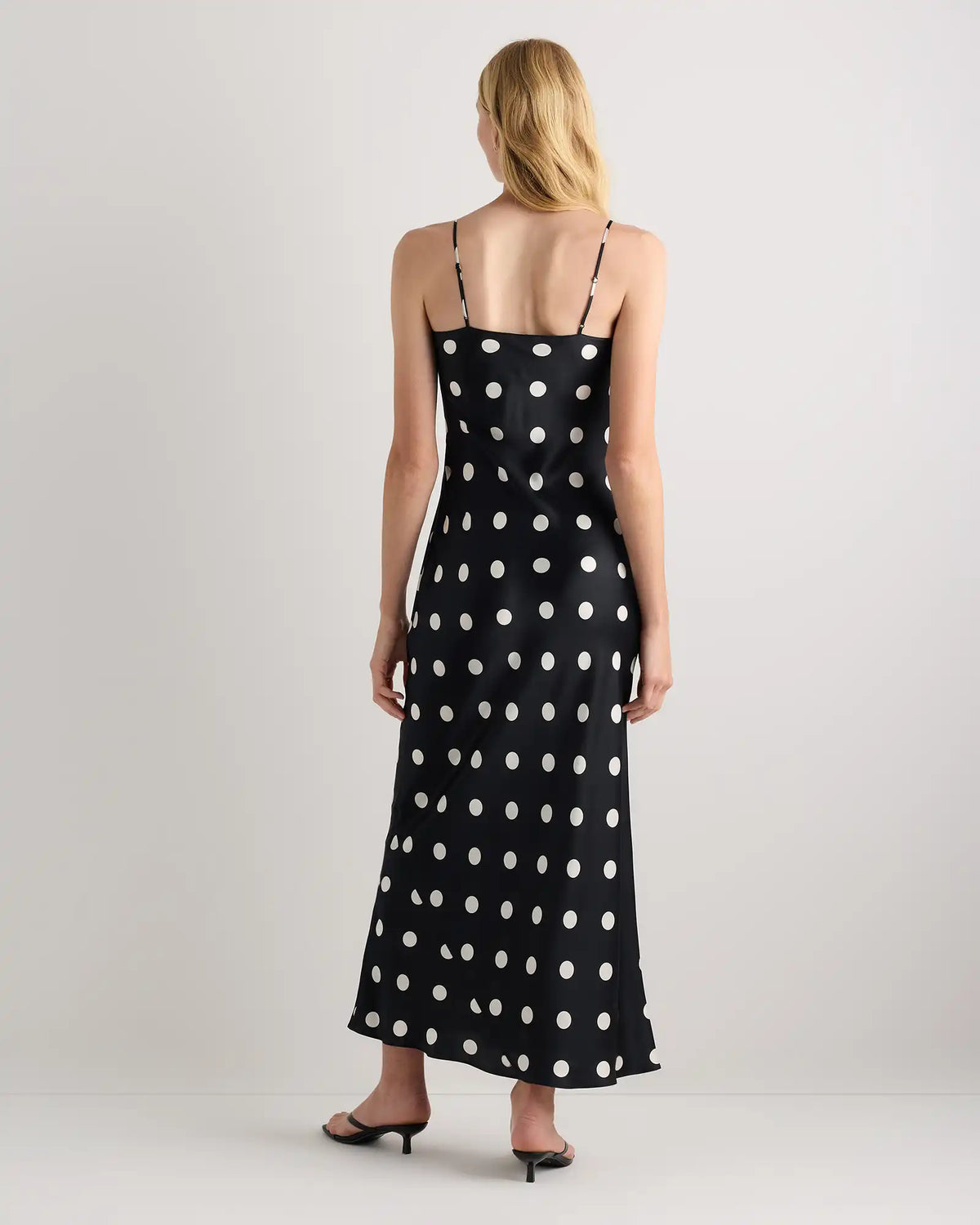 100% Washable Silk Maxi Slip Dress