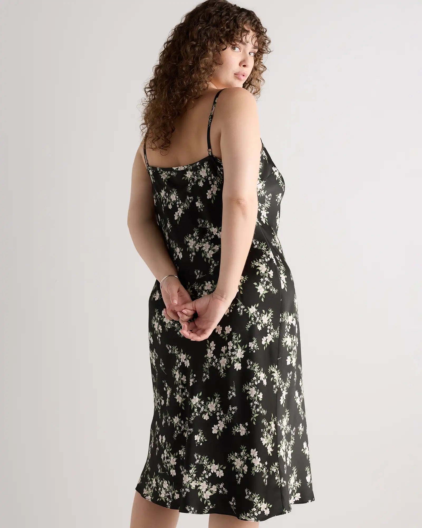 100% Washable Silk Slip Dress